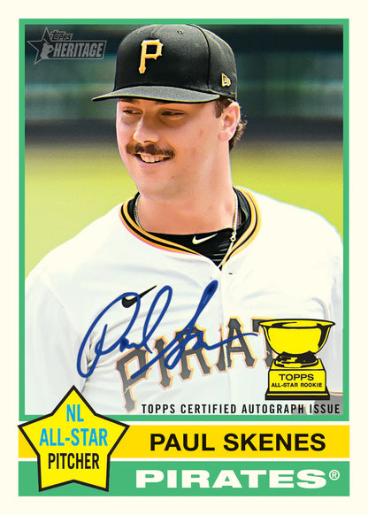 2025 Topps Heritage Baseball Hobby Box