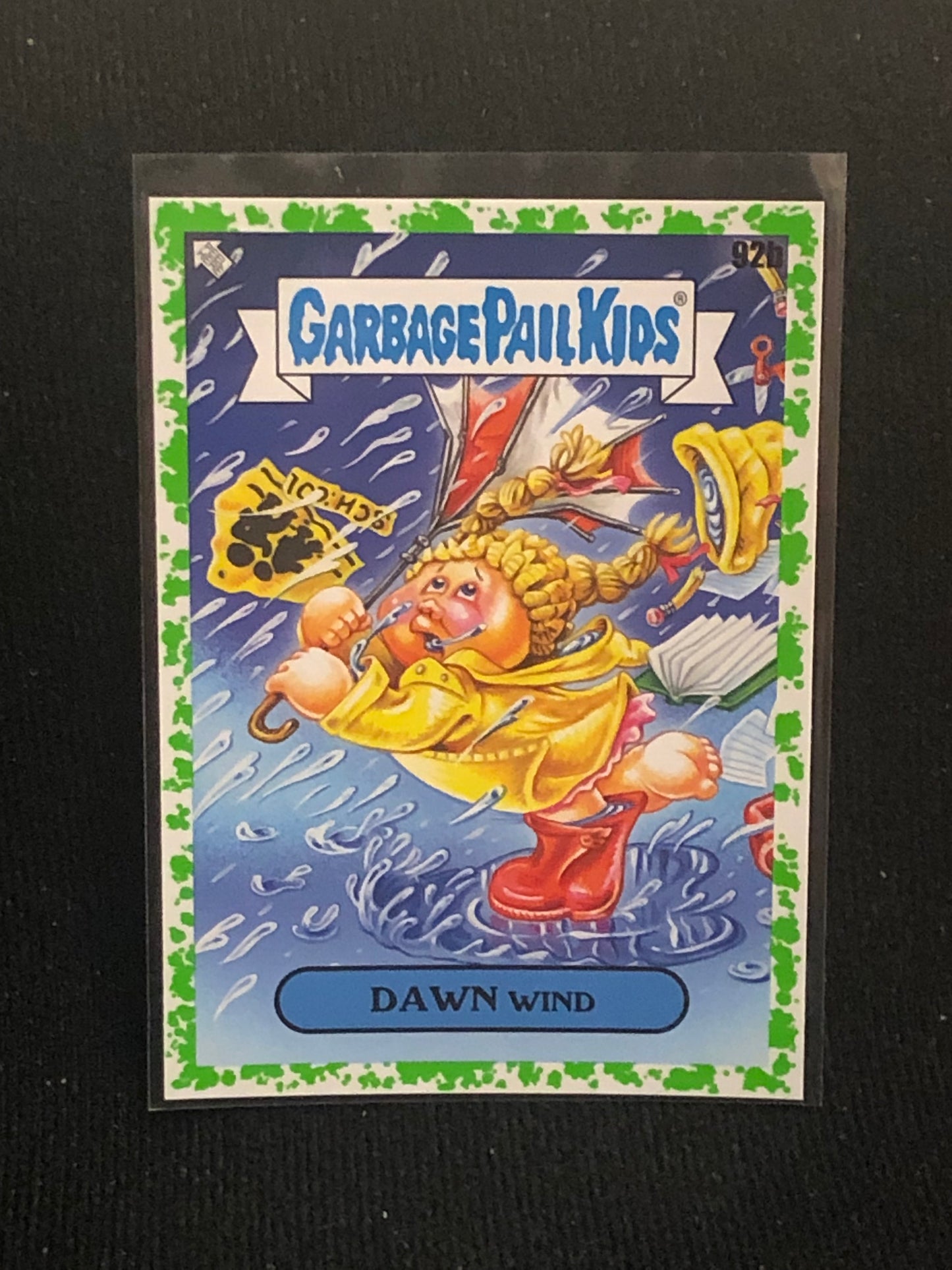 Garbage Pail Kids Late To School U-PICK Green Parallel Singles