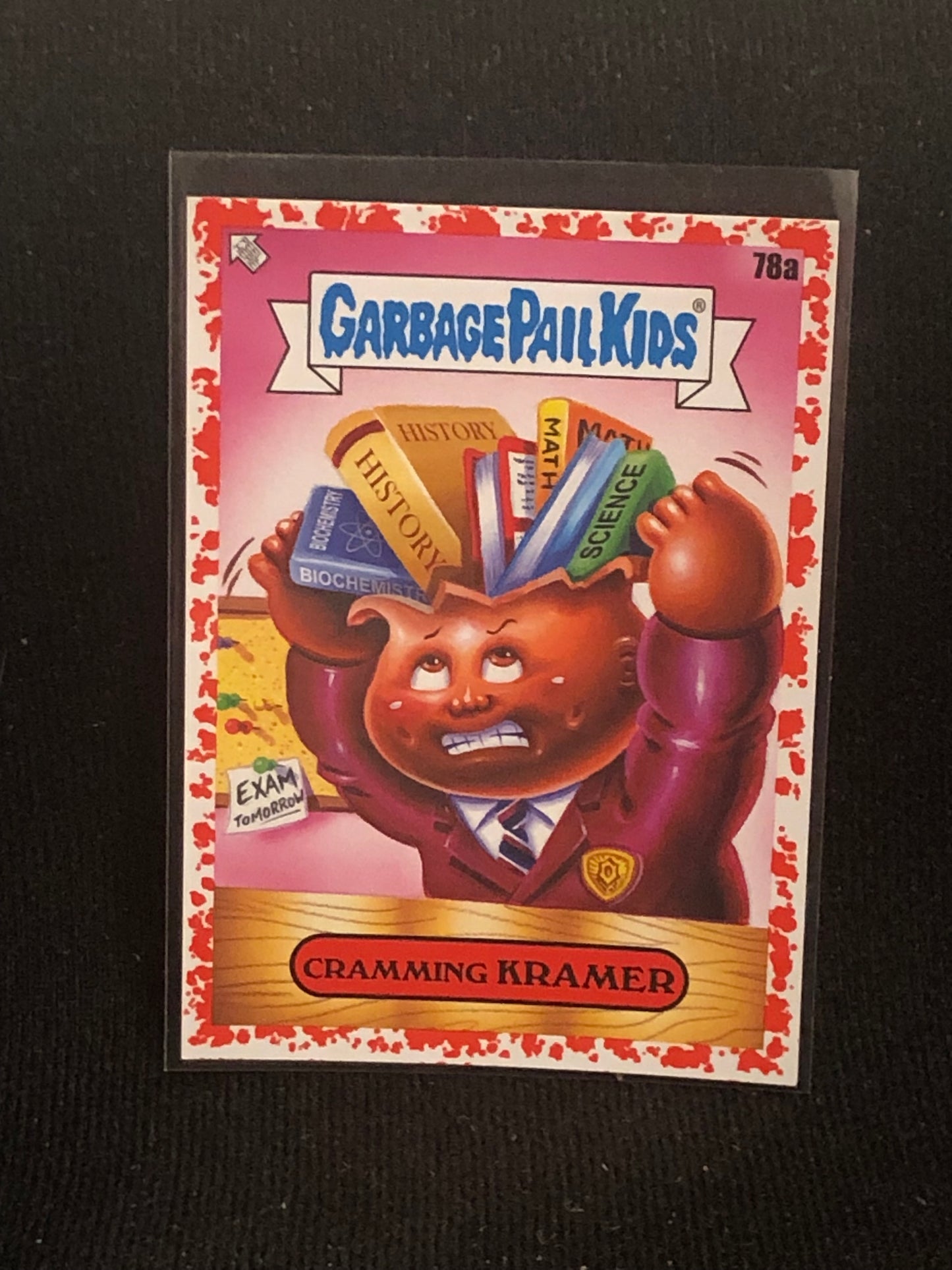Garbage Pail Kids Late To School U-PICK Red Parallel Singles /75