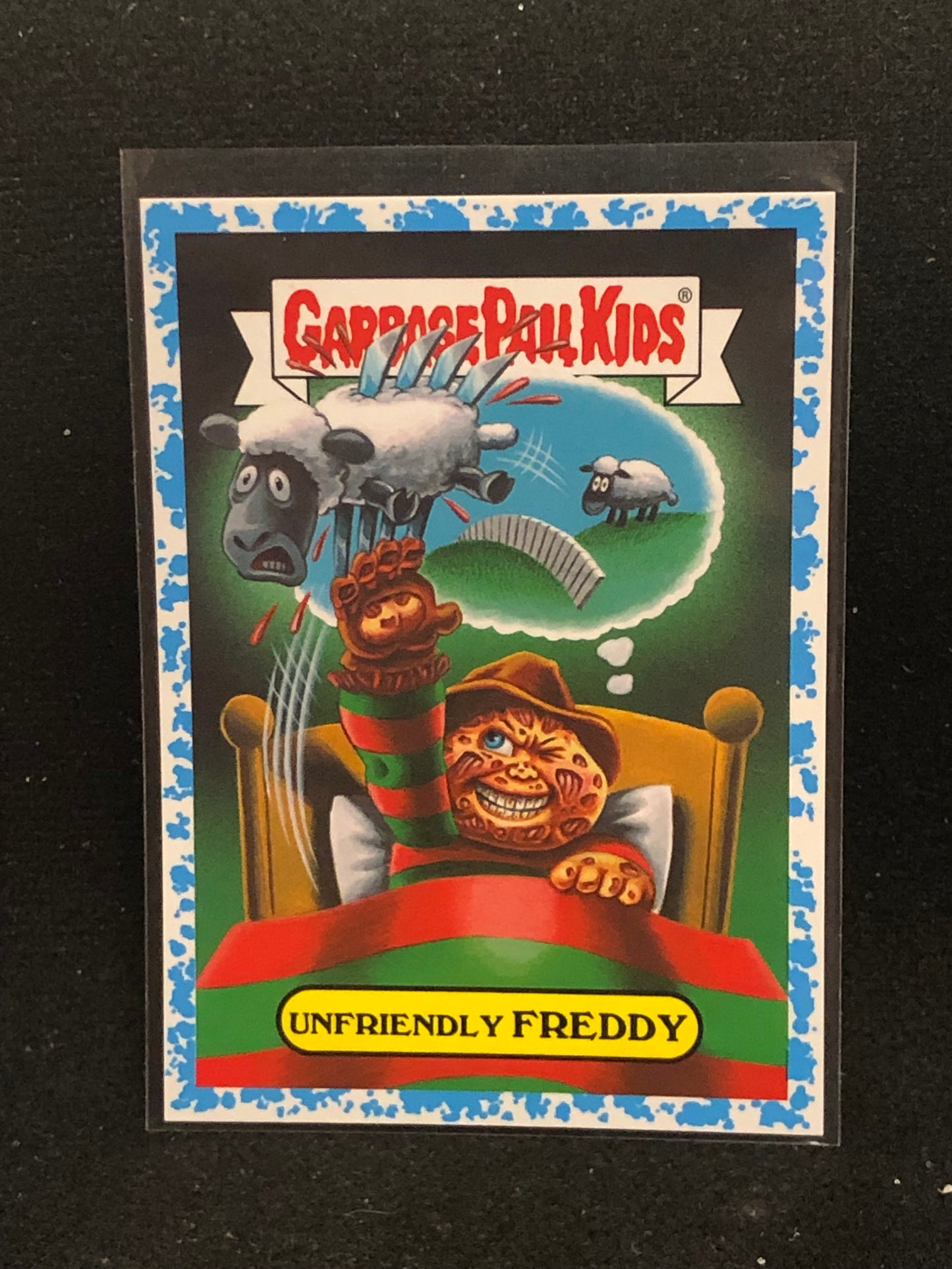 Garbage Pail Kids Oh The Horror-Ible U-PICK Blue Parallel Singles