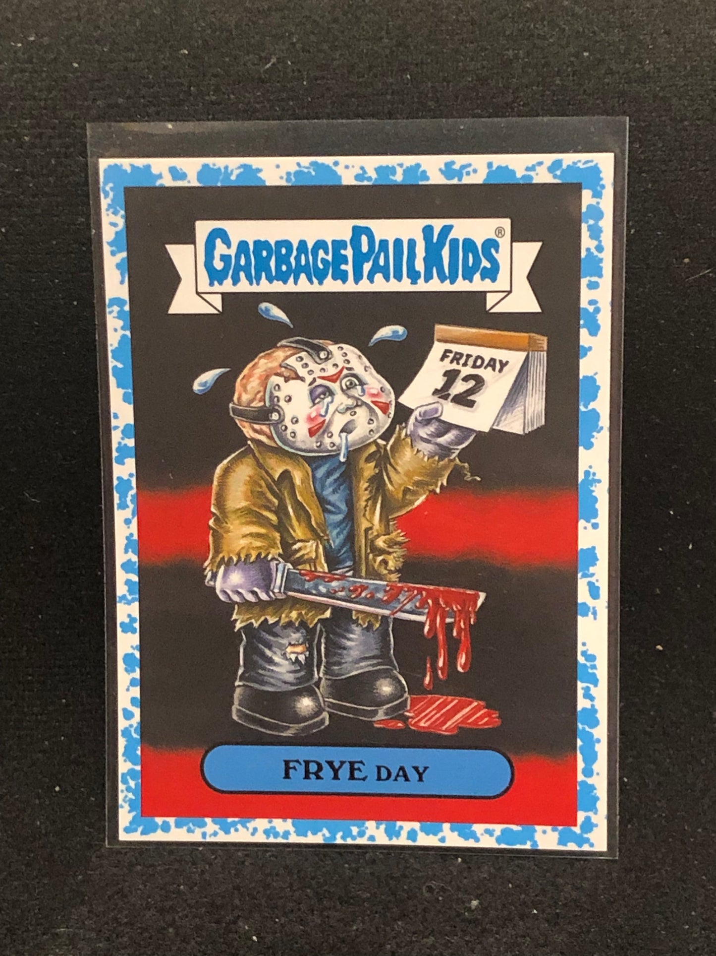 Garbage Pail Kids Oh The Horror-Ible U-PICK Blue Parallel Singles