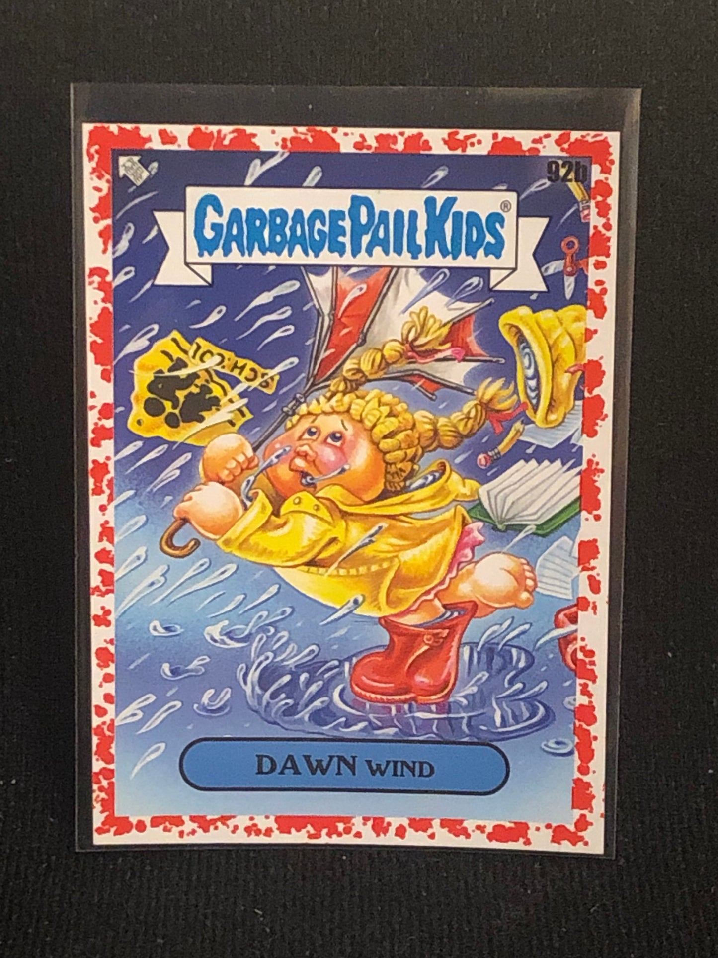 Garbage Pail Kids Late To School U-PICK Red Parallel Singles /75