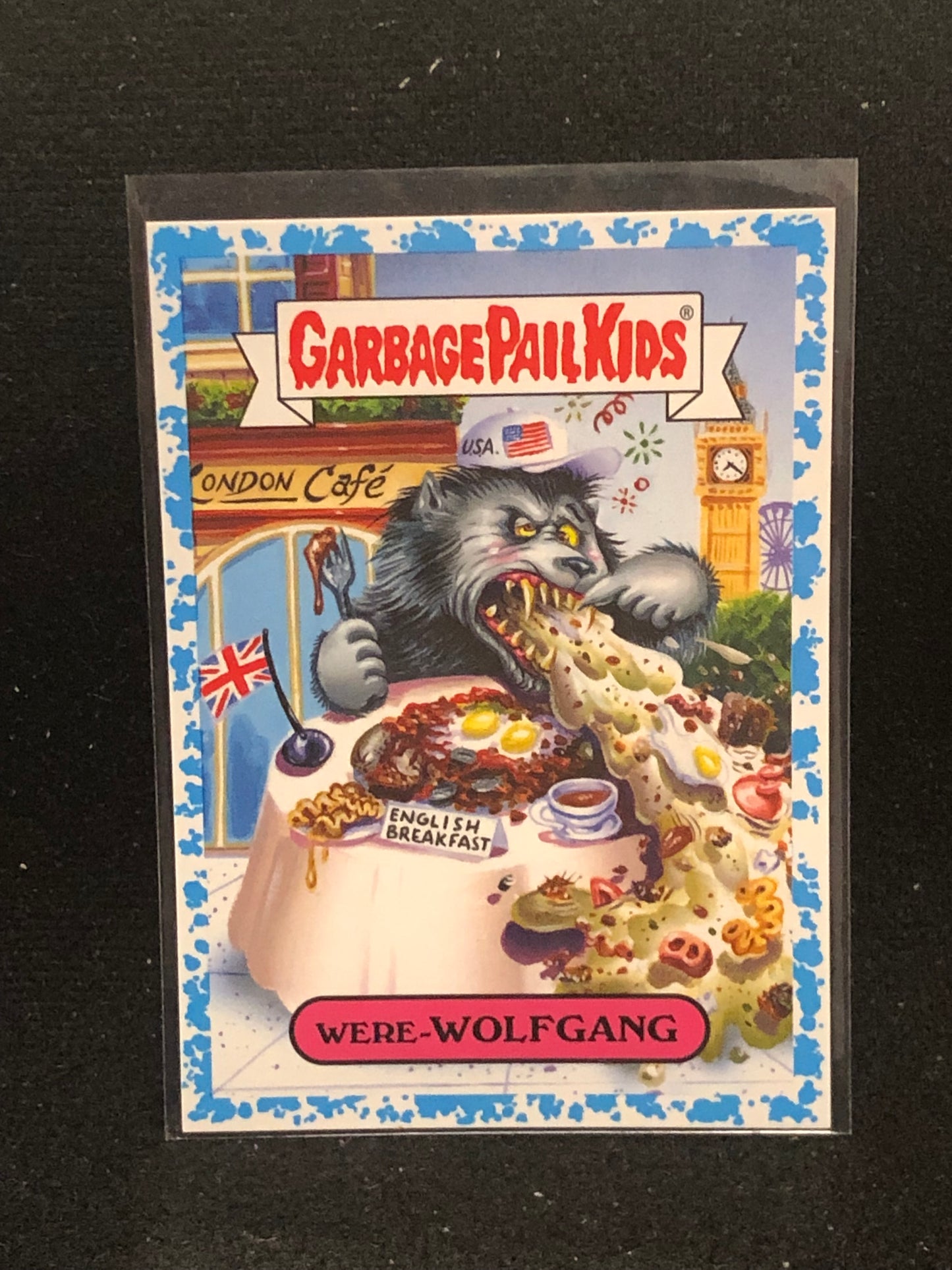 Garbage Pail Kids Oh The Horror-Ible U-PICK Blue Parallel Singles