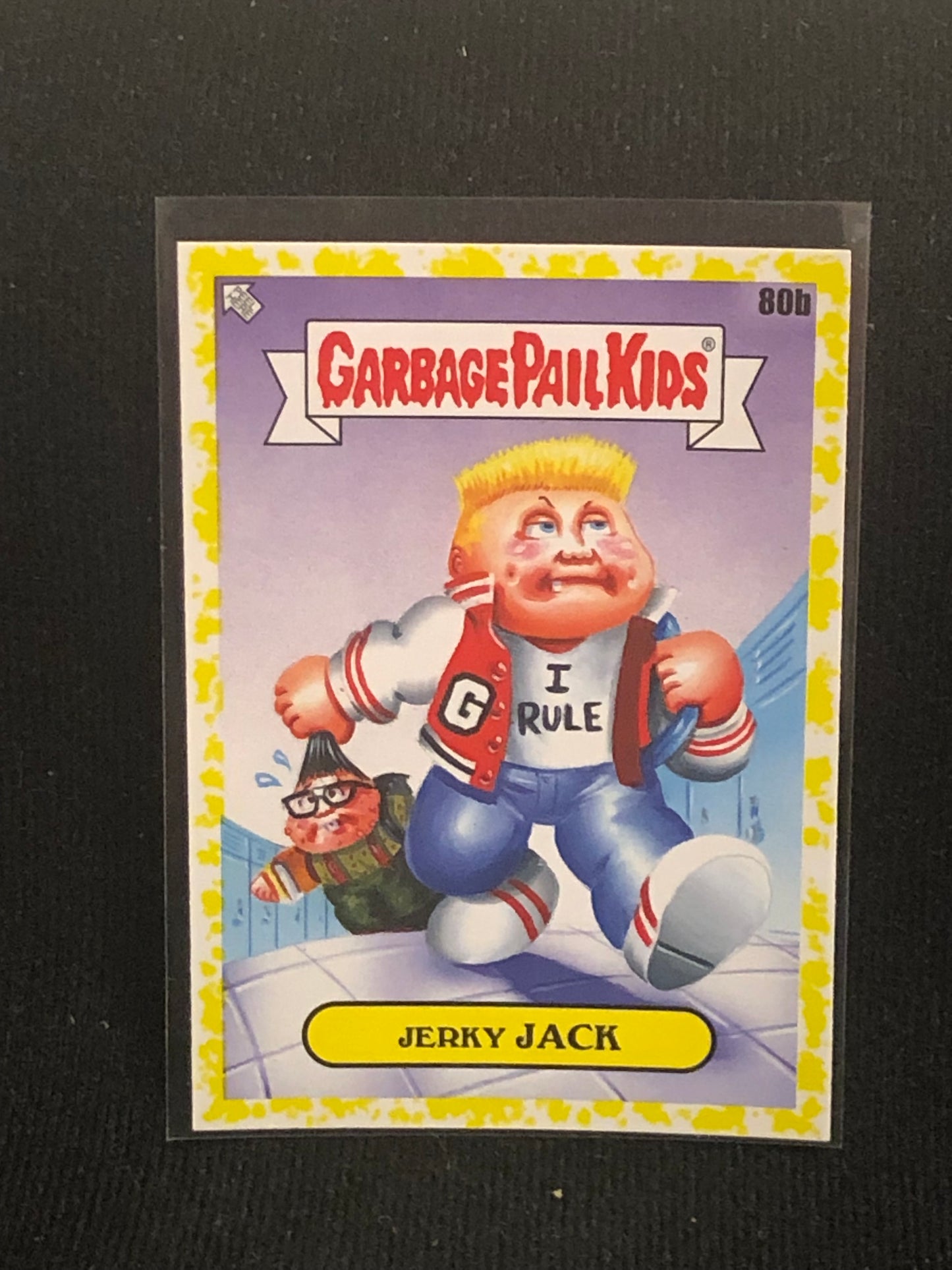Garbage Pail Kids Late To School U-PICK Yellow Parallel Singles