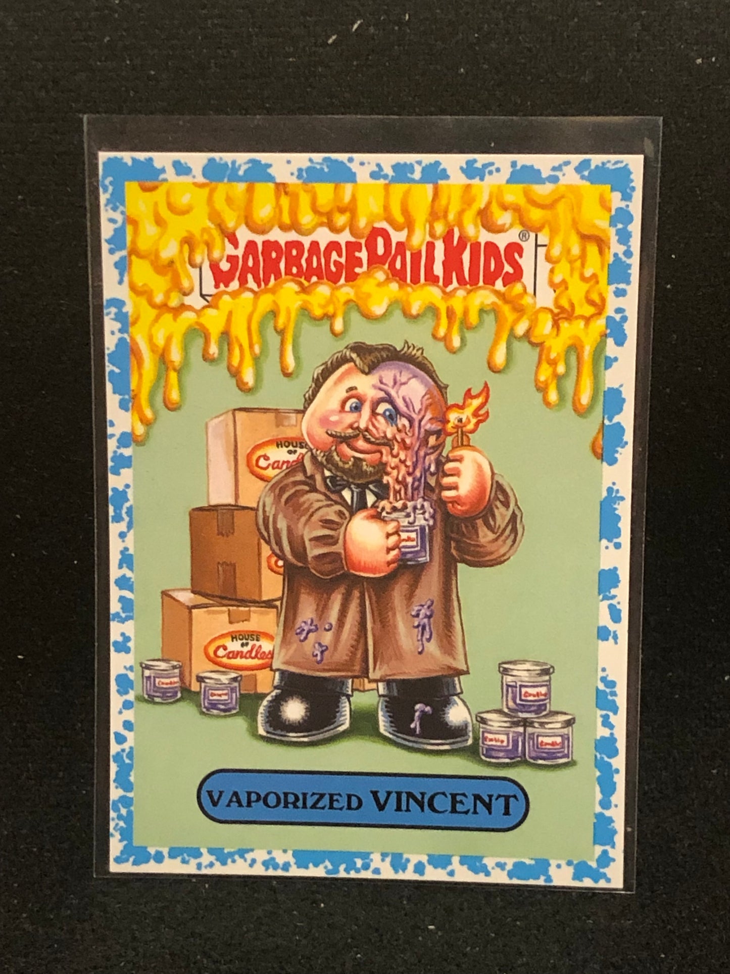 Garbage Pail Kids Oh The Horror-Ible U-PICK Blue Parallel Singles