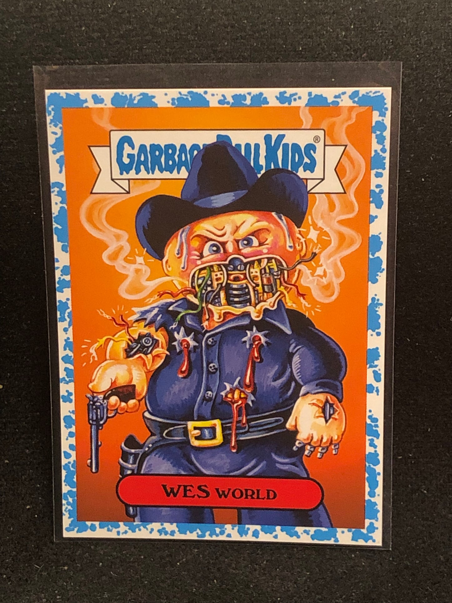 Garbage Pail Kids Oh The Horror-Ible U-PICK Blue Parallel Singles