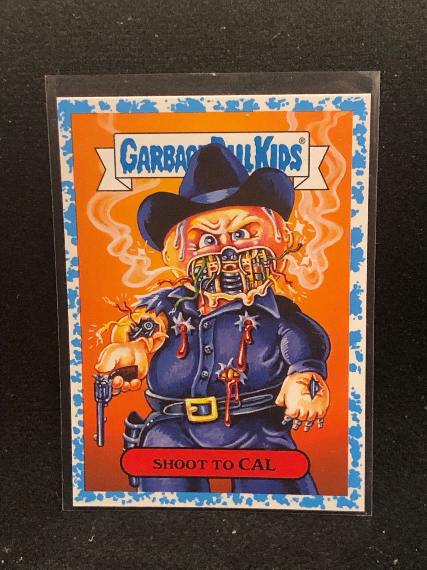 Garbage Pail Kids Oh The Horror-Ible U-PICK Blue Parallel Singles