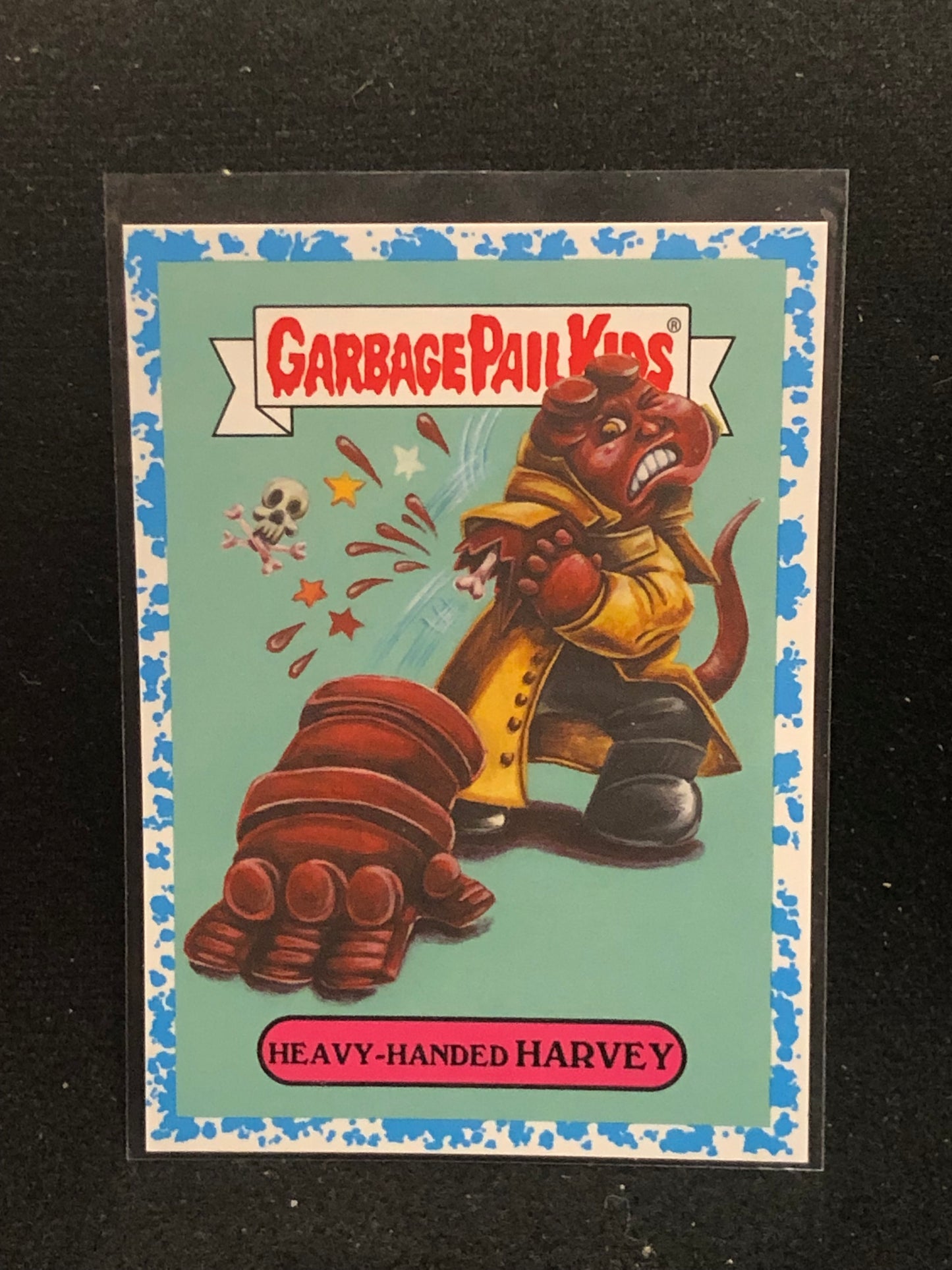 Garbage Pail Kids Oh The Horror-Ible U-PICK Blue Parallel Singles