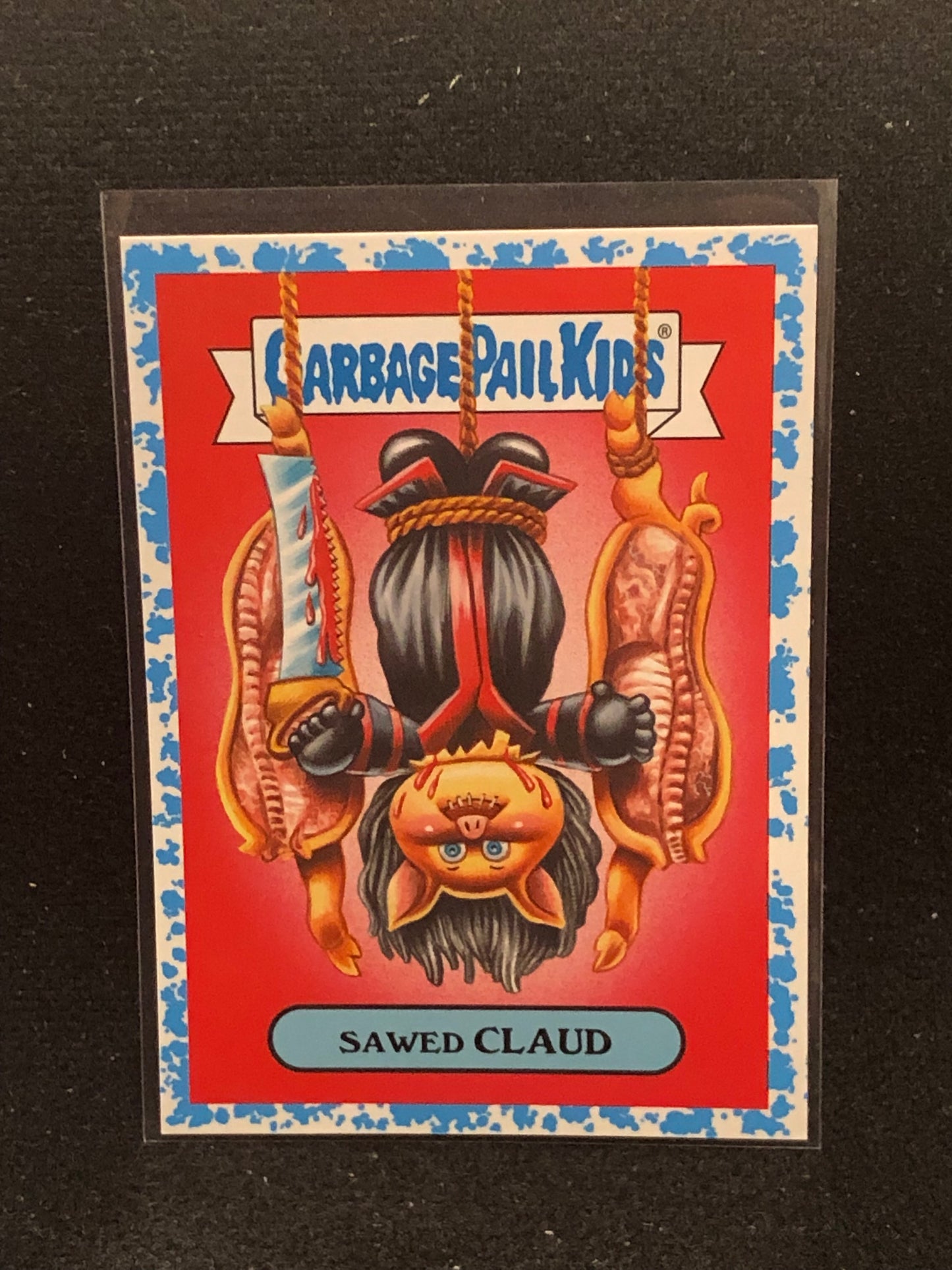 Garbage Pail Kids Oh The Horror-Ible U-PICK Blue Parallel Singles