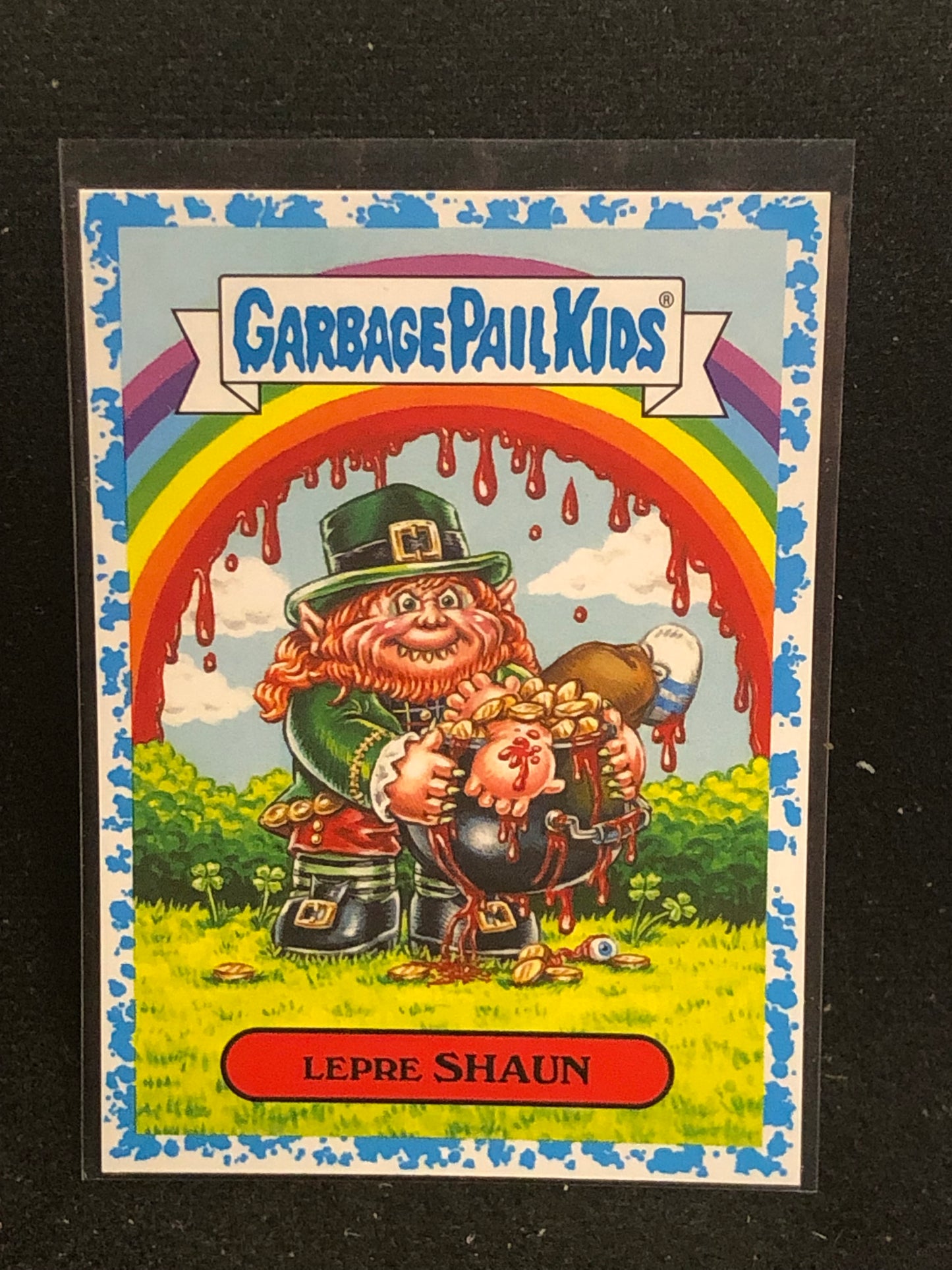 Garbage Pail Kids Oh The Horror-Ible U-PICK Blue Parallel Singles