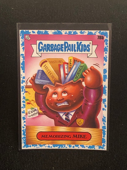 Garbage Pail Kids Late To School U-PICK Blue Parallel Singles /99