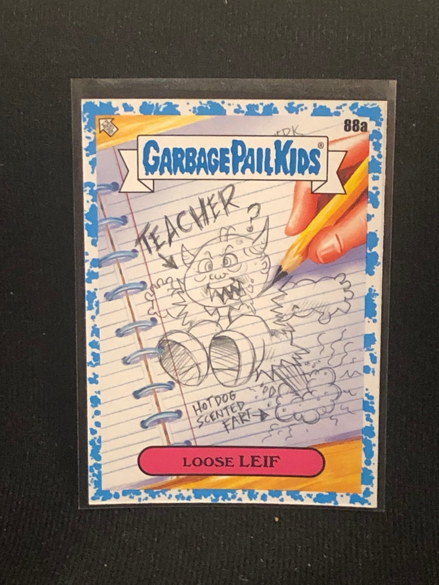 Garbage Pail Kids Late To School U-PICK Blue Parallel Singles /99