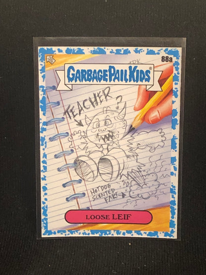 Garbage Pail Kids Late To School U-PICK Blue Parallel Singles /99