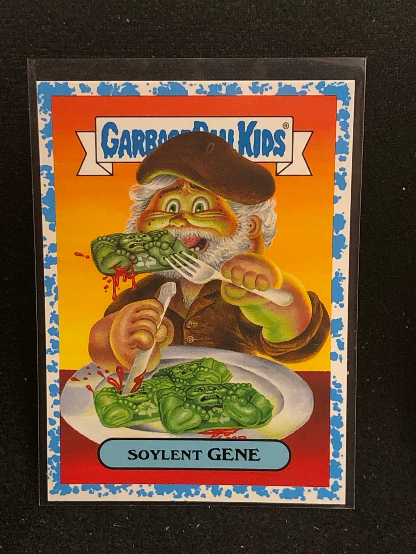 Garbage Pail Kids Oh The Horror-Ible U-PICK Blue Parallel Singles