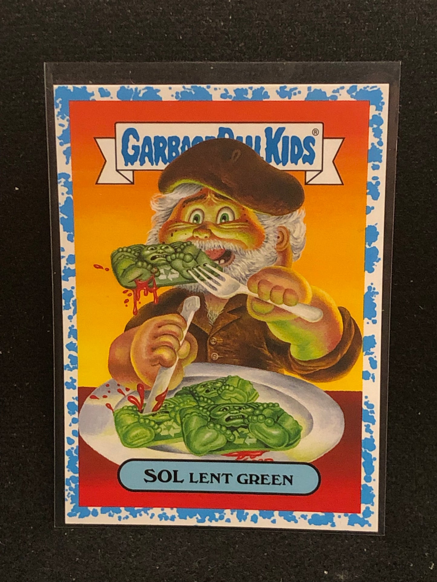 Garbage Pail Kids Oh The Horror-Ible U-PICK Blue Parallel Singles