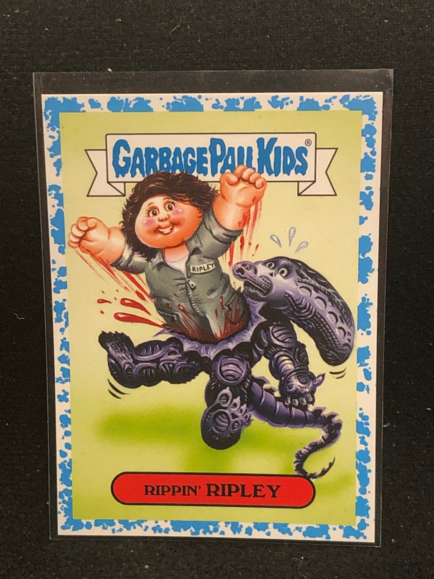 Garbage Pail Kids Oh The Horror-Ible U-PICK Blue Parallel Singles