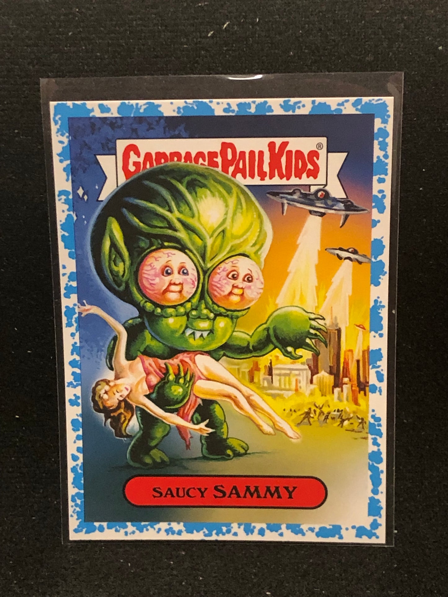 Garbage Pail Kids Oh The Horror-Ible U-PICK Blue Parallel Singles