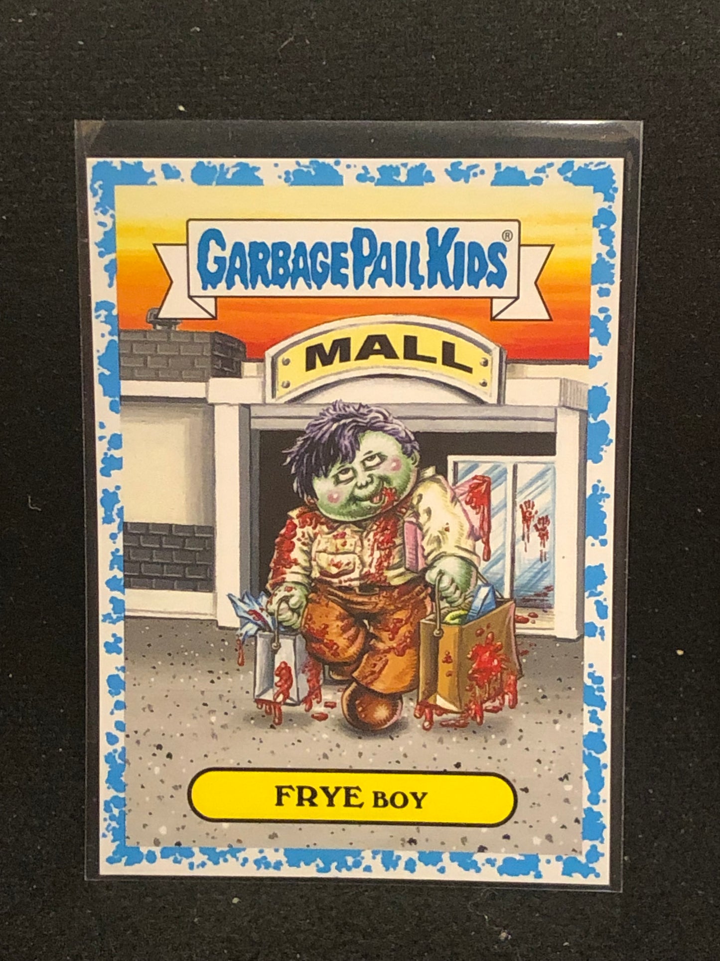 Garbage Pail Kids Oh The Horror-Ible U-PICK Blue Parallel Singles