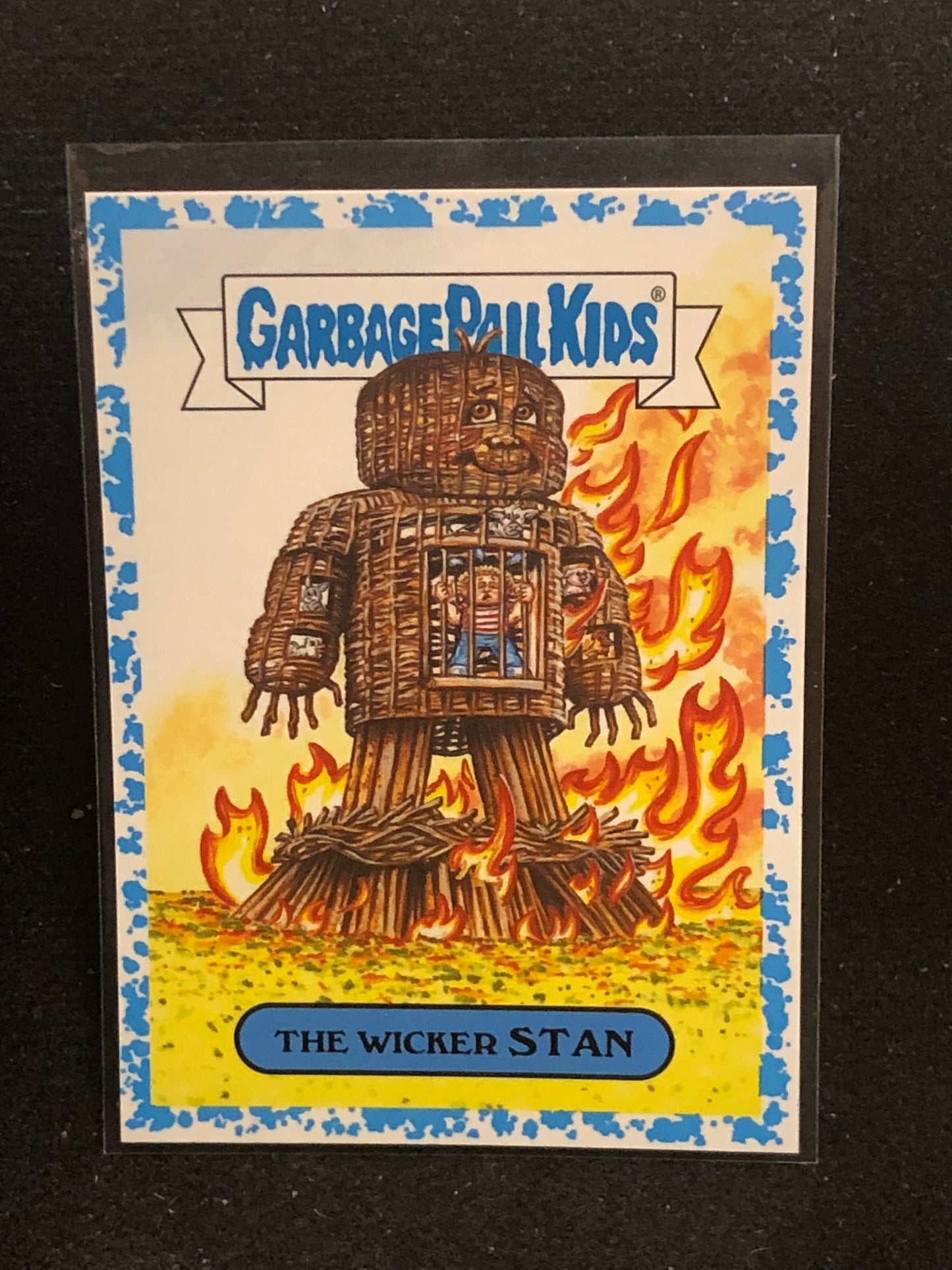 Garbage Pail Kids Oh The Horror-Ible U-PICK Blue Parallel Singles