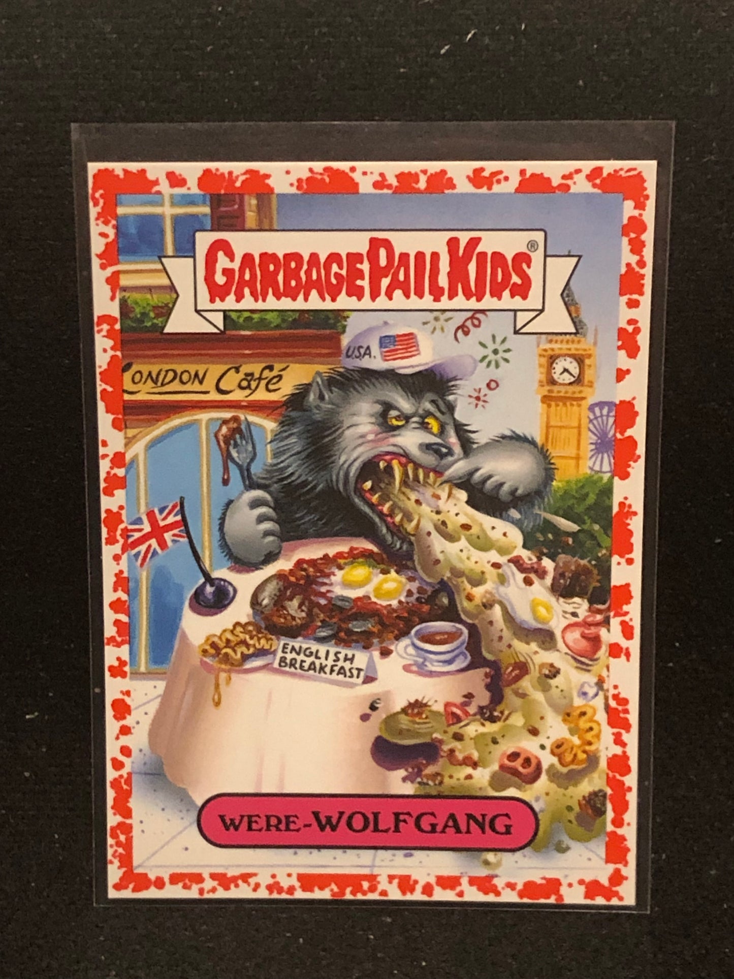 Garbage Pail Kids Oh The Horror-Ible U-PICK Red Parallel Singles