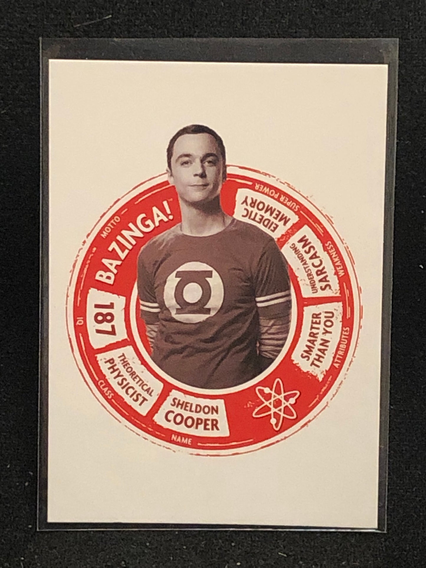 The Big Bang Theory Seasons 6 & 7 U-PICK Portrait Insert Singles