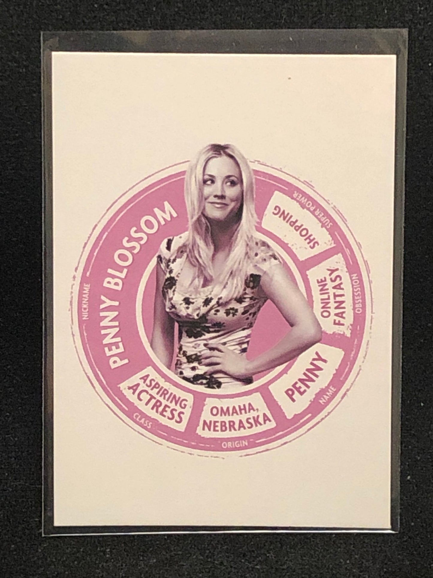 The Big Bang Theory Seasons 6 & 7 U-PICK Portrait Insert Singles