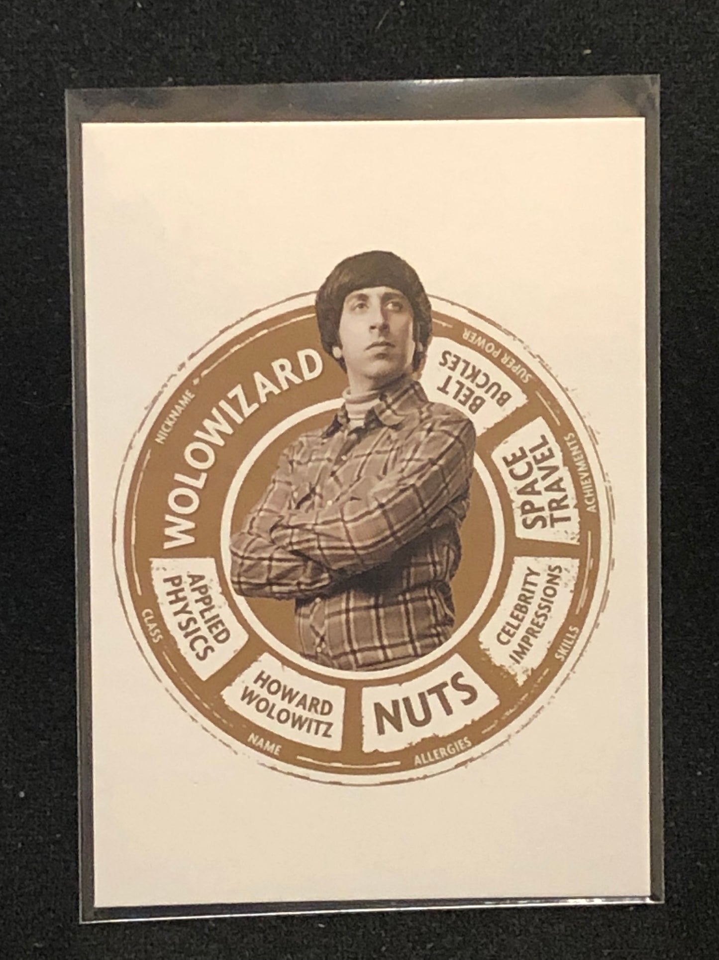 The Big Bang Theory Seasons 6 & 7 U-PICK Portrait Insert Singles