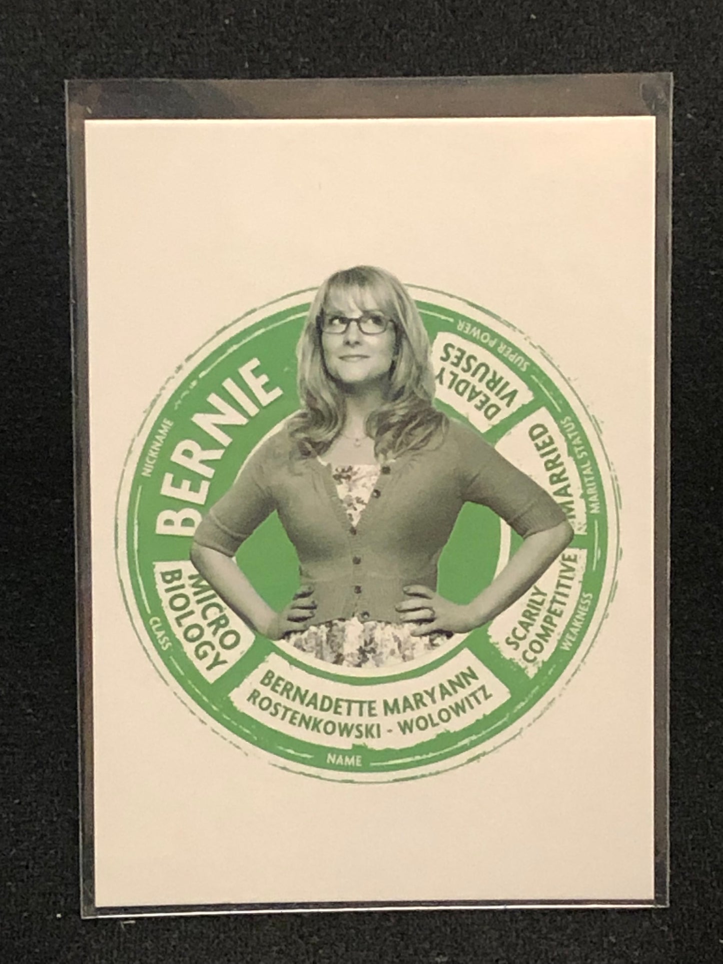 The Big Bang Theory Seasons 6 & 7 U-PICK Portrait Insert Singles