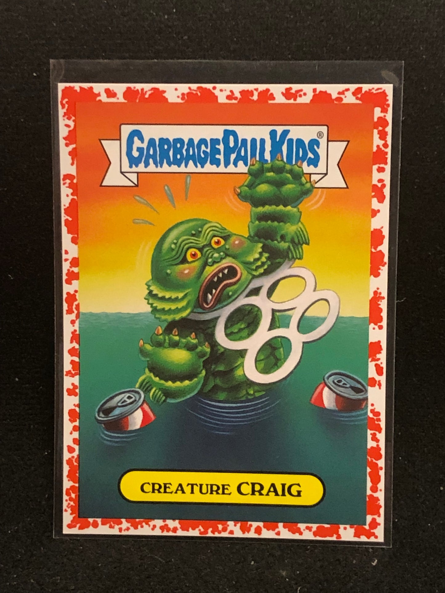 Garbage Pail Kids Oh The Horror-Ible U-PICK Red Parallel Singles