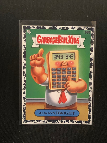 Garbage Pail Kids Late To School U-PICK Black Parallel Singles