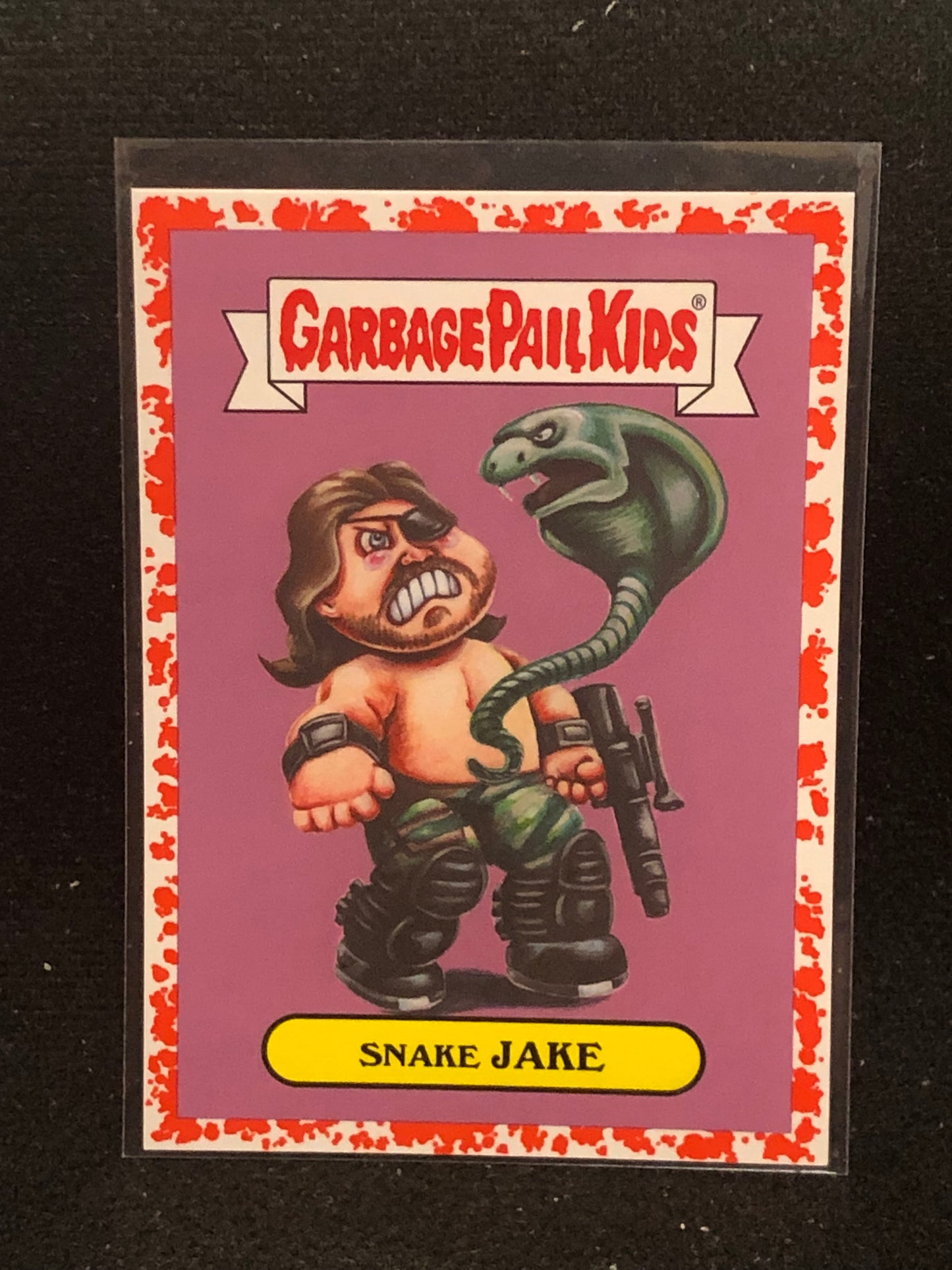 Garbage Pail Kids Oh The Horror-Ible U-PICK Red Parallel Singles