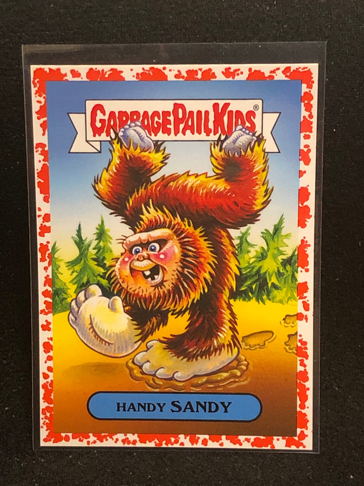 Garbage Pail Kids Oh The Horror-Ible U-PICK Red Parallel Singles