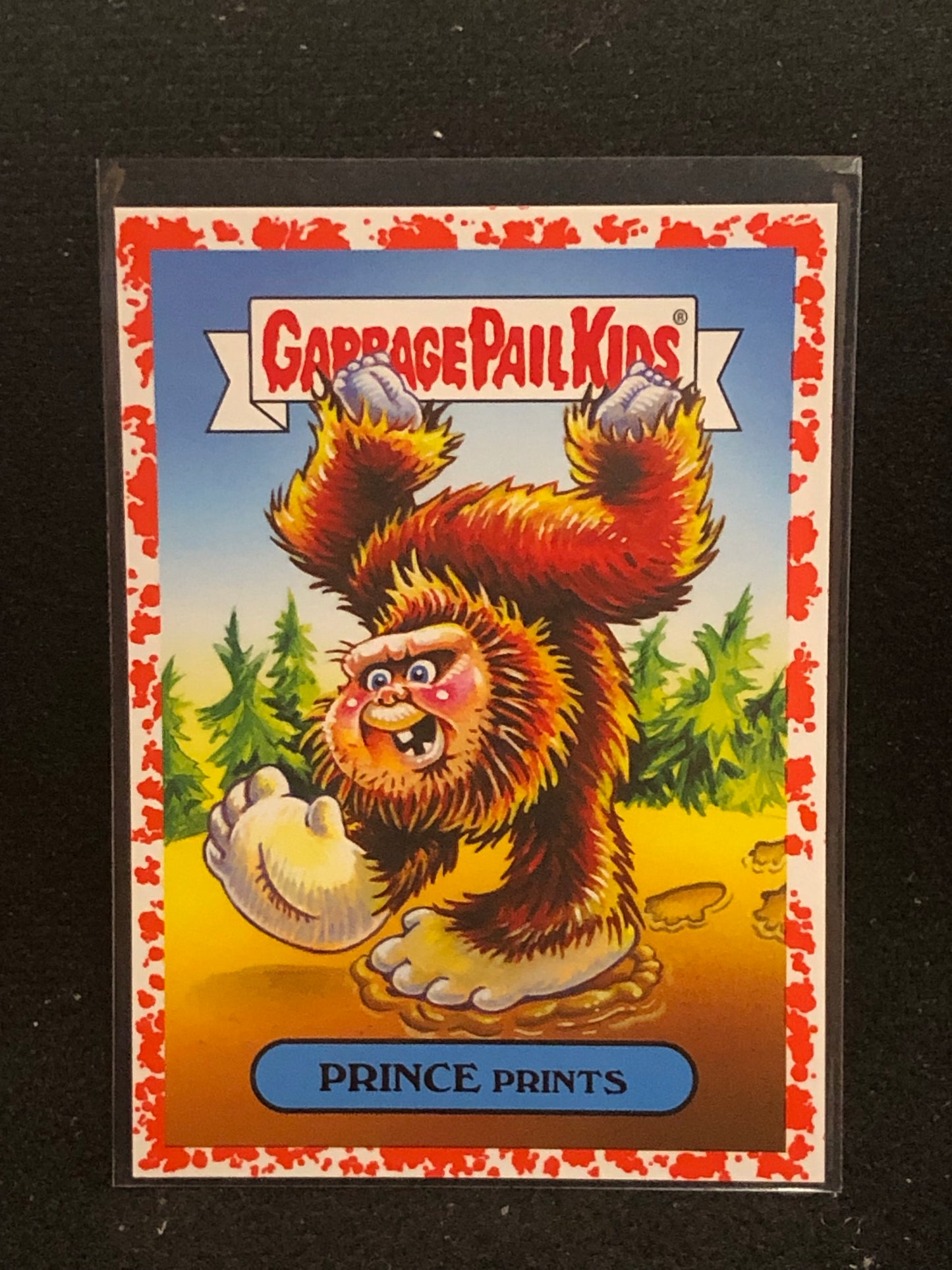 Garbage Pail Kids Oh The Horror-Ible U-PICK Red Parallel Singles