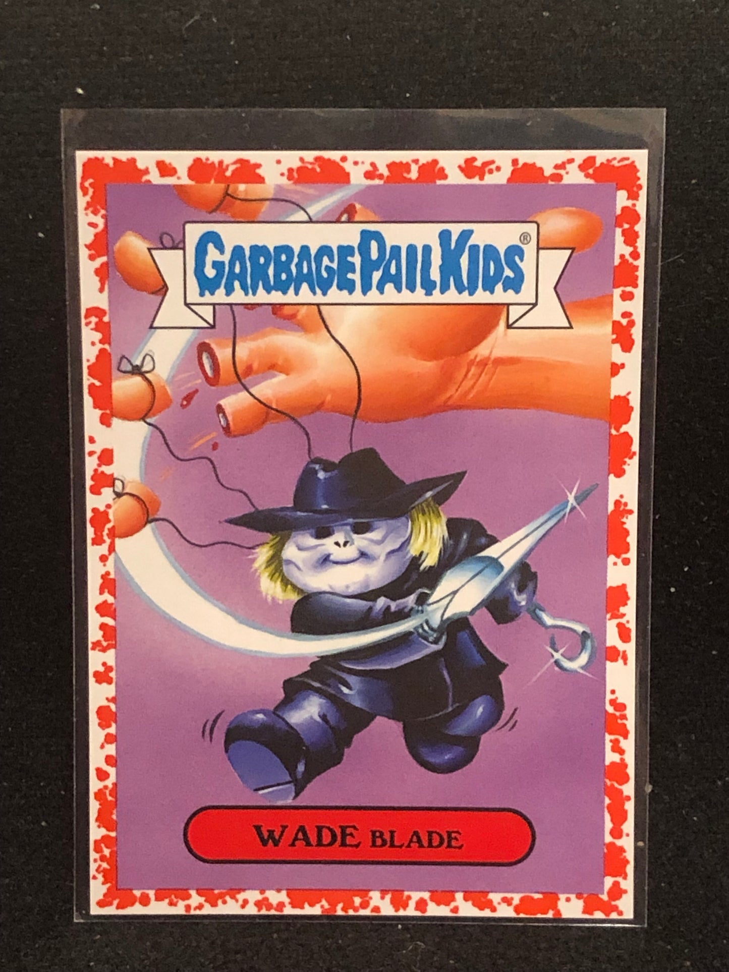 Garbage Pail Kids Oh The Horror-Ible U-PICK Red Parallel Singles