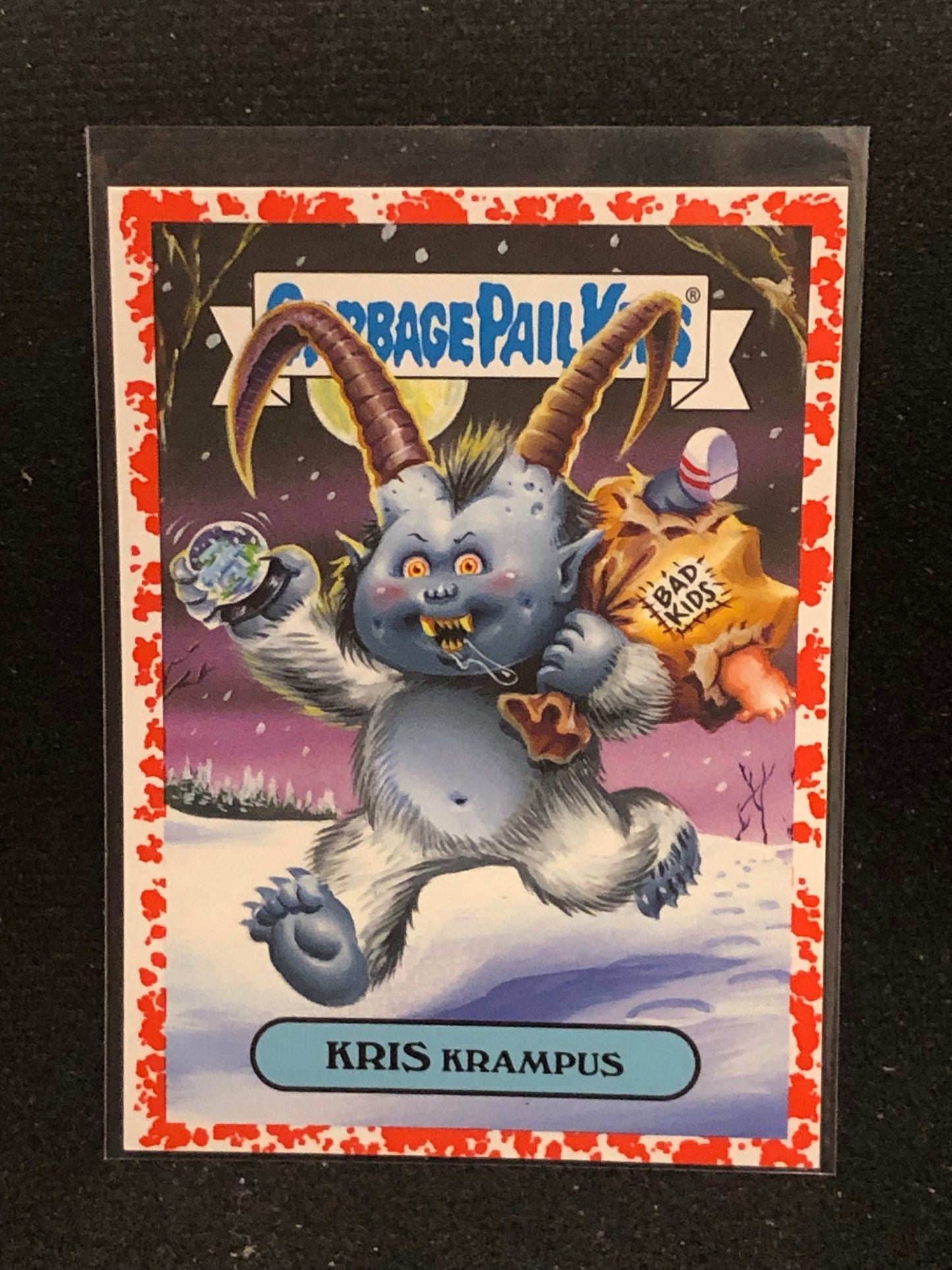 Garbage Pail Kids Oh The Horror-Ible U-PICK Red Parallel Singles