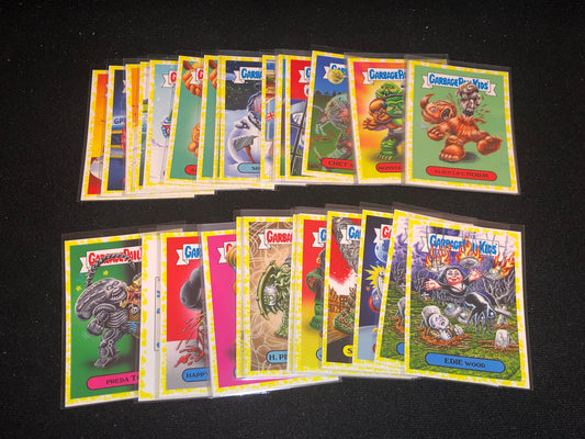 Garbage Pail Kids Oh The Horror-Ible U-PICK Yellow Parallel Singles