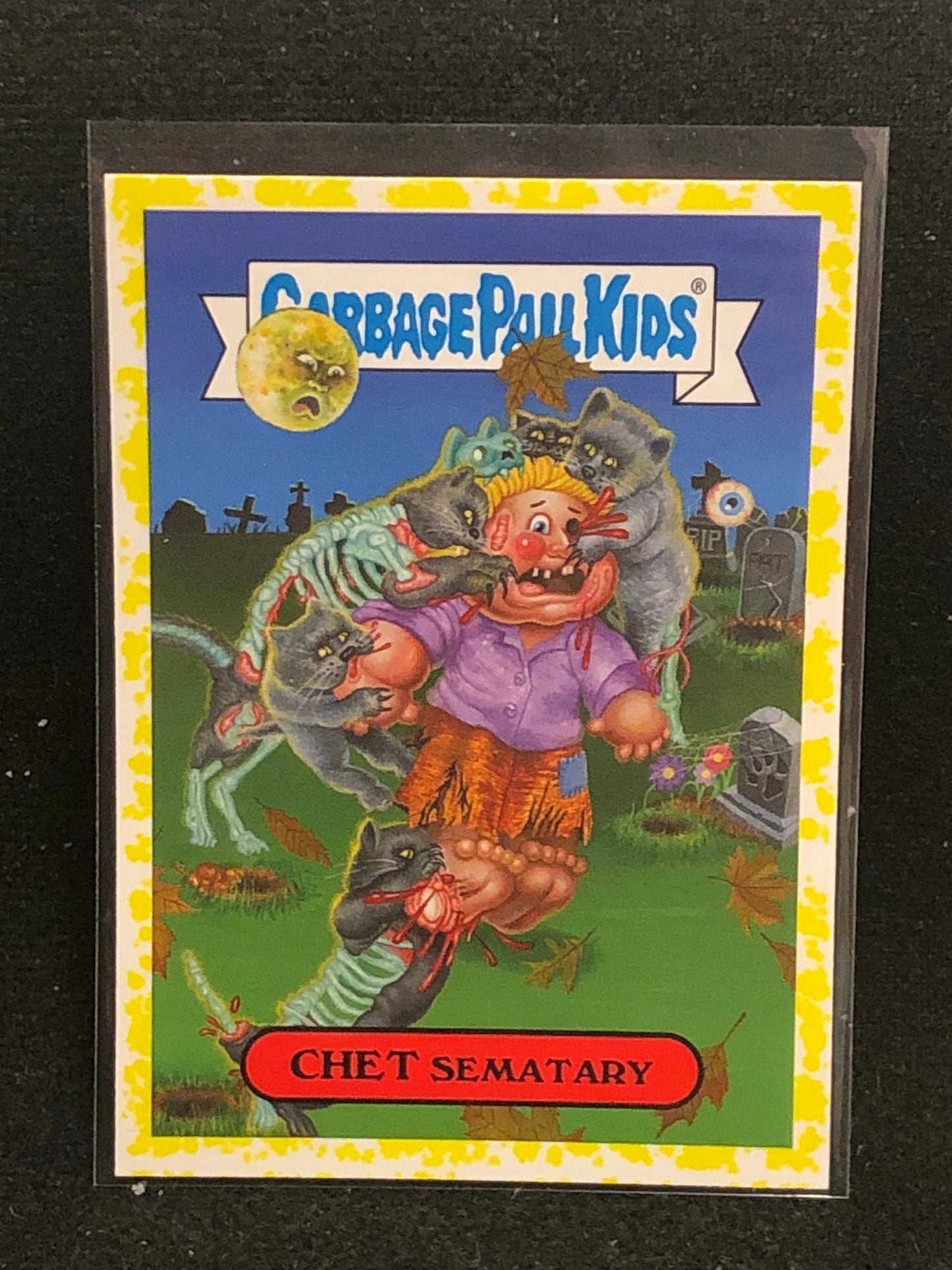 Garbage Pail Kids Oh The Horror-Ible U-PICK Yellow Parallel Singles