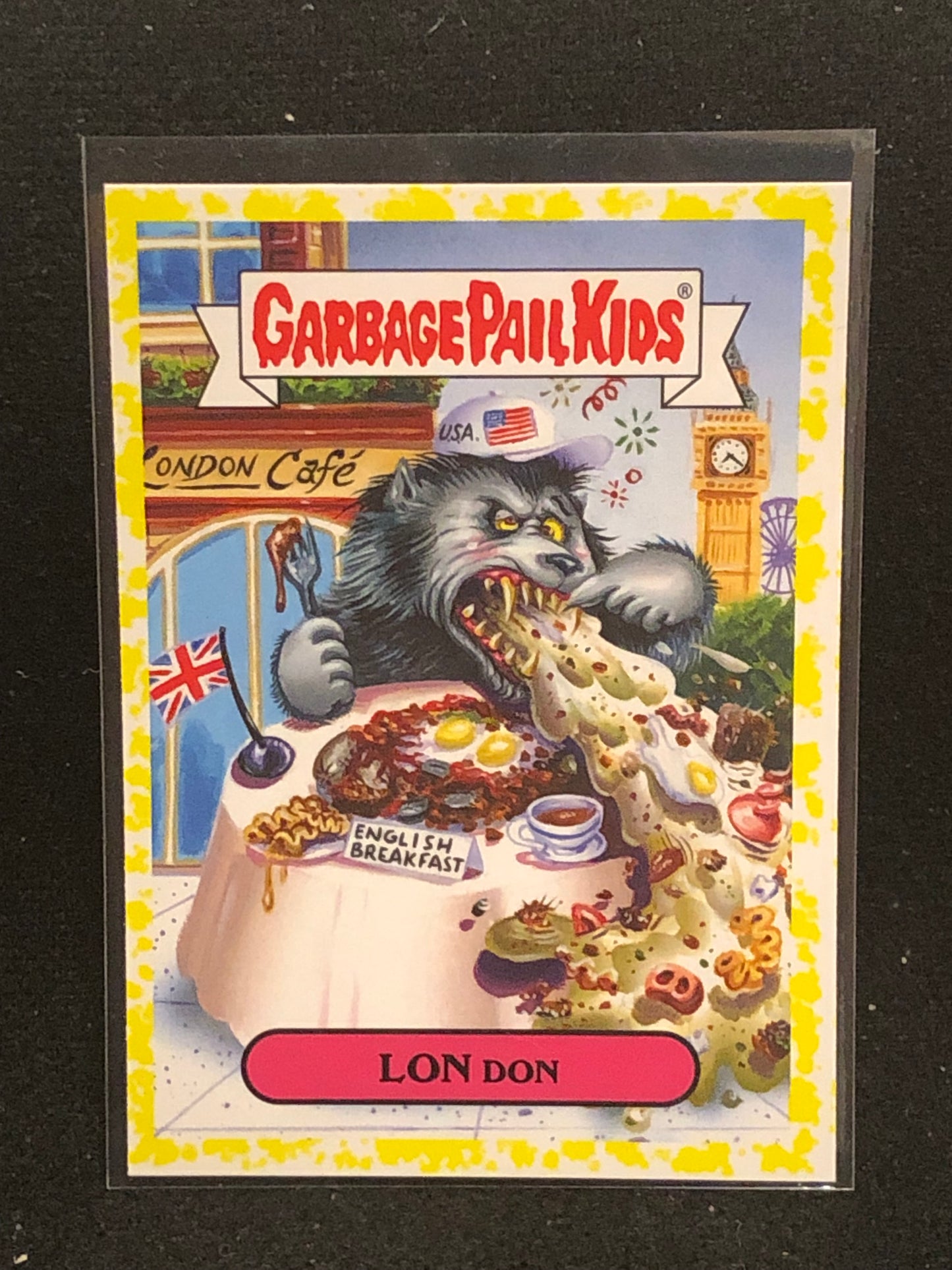 Garbage Pail Kids Oh The Horror-Ible U-PICK Yellow Parallel Singles