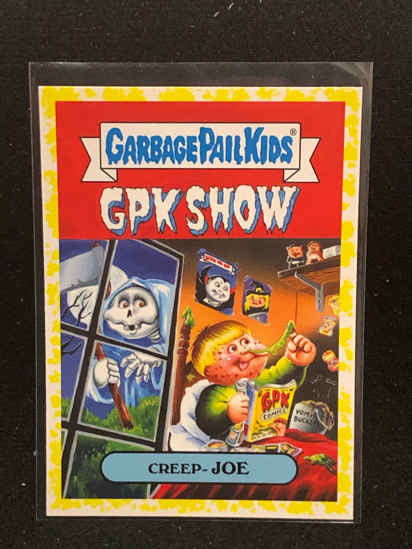 Garbage Pail Kids Oh The Horror-Ible U-PICK Yellow Parallel Singles