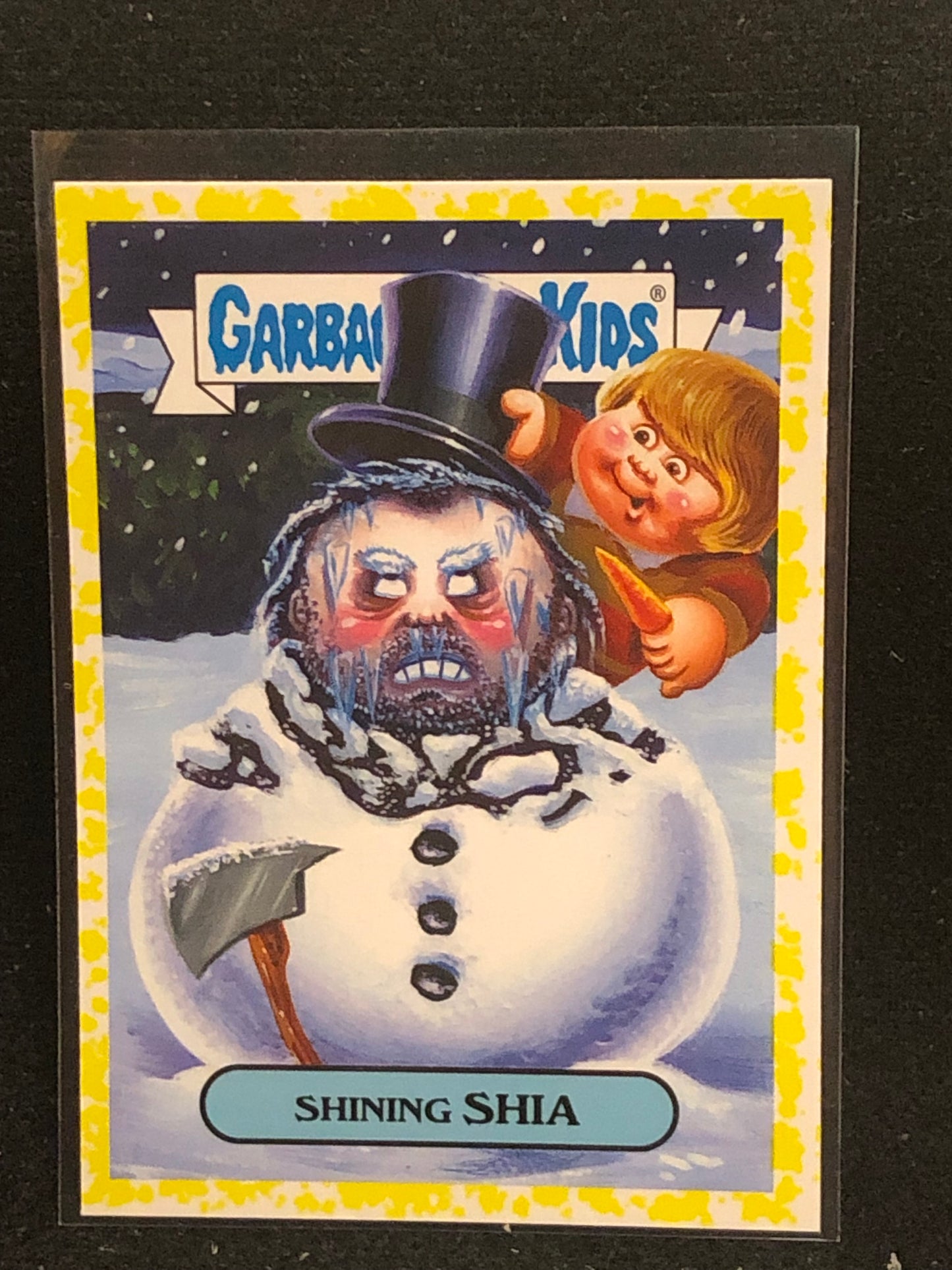 Garbage Pail Kids Oh The Horror-Ible U-PICK Yellow Parallel Singles