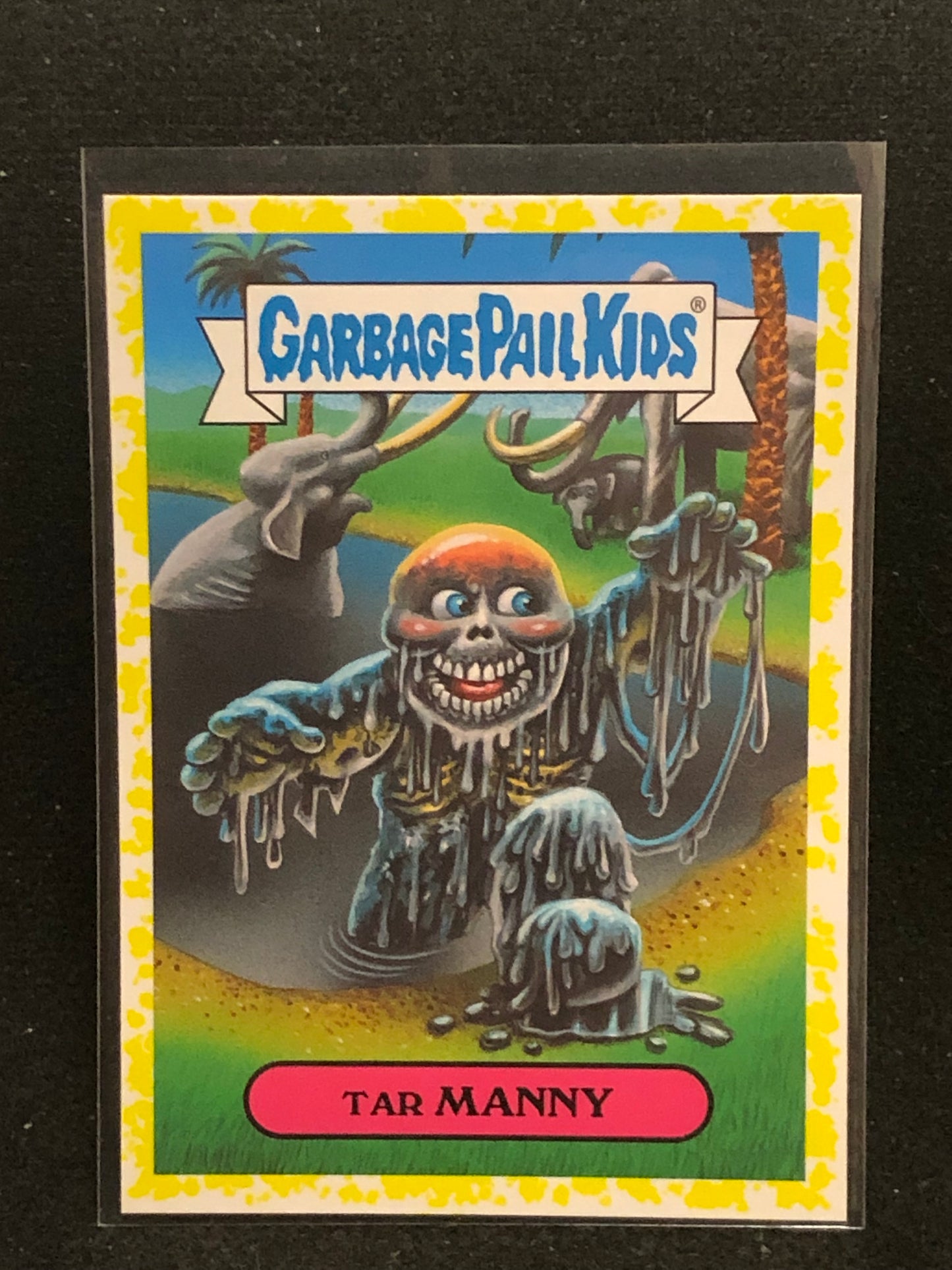 Garbage Pail Kids Oh The Horror-Ible U-PICK Yellow Parallel Singles