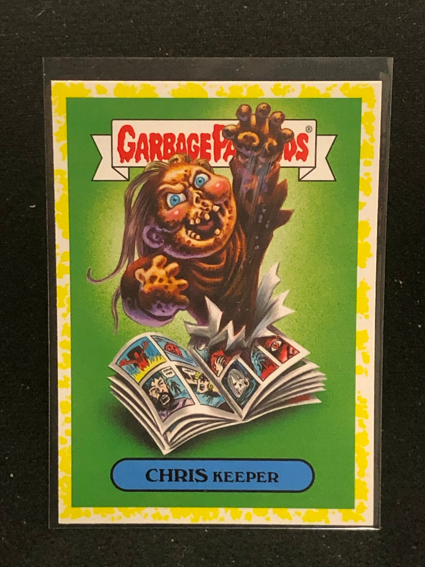 Garbage Pail Kids Oh The Horror-Ible U-PICK Yellow Parallel Singles