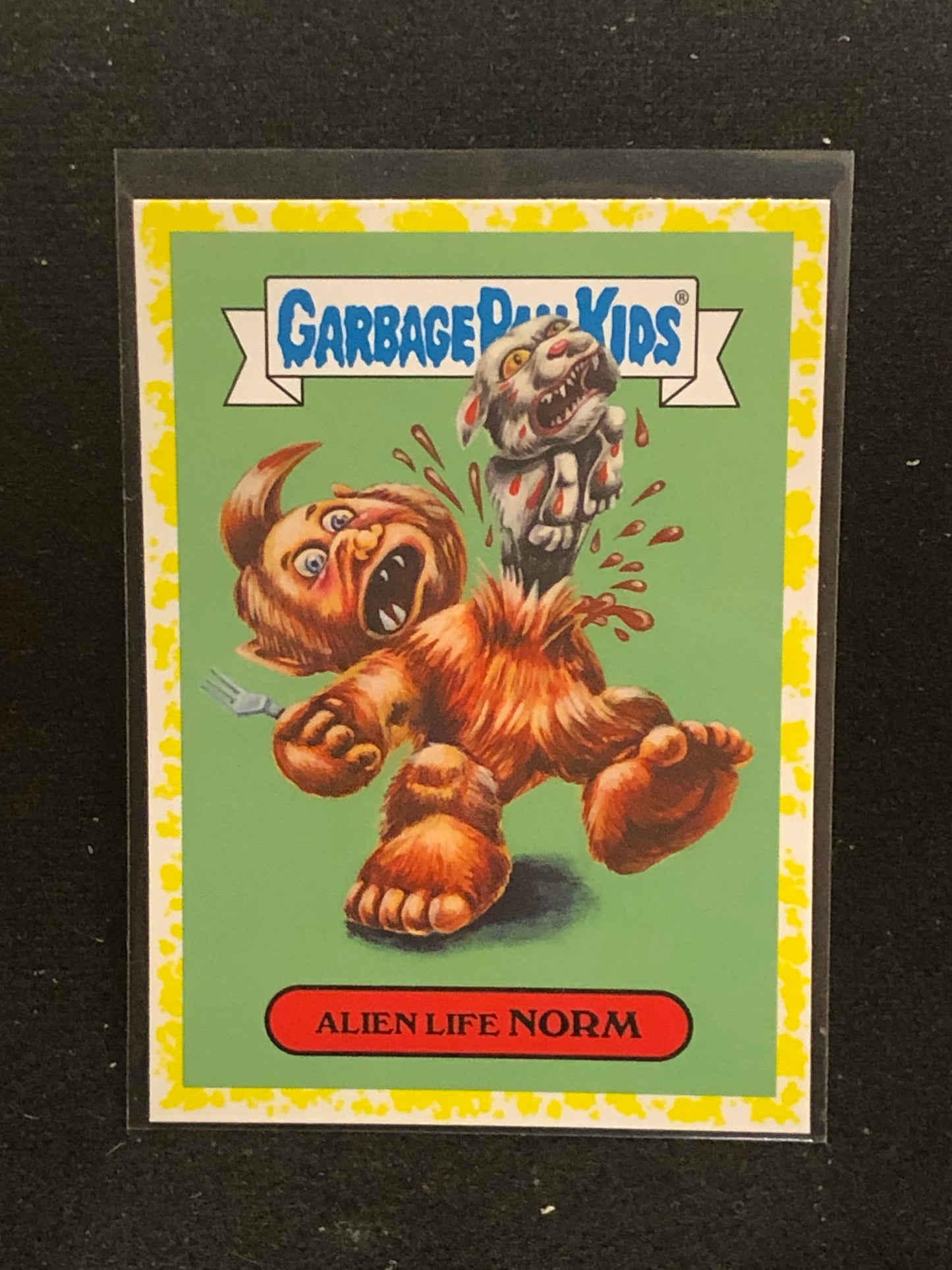 Garbage Pail Kids Oh The Horror-Ible U-PICK Yellow Parallel Singles