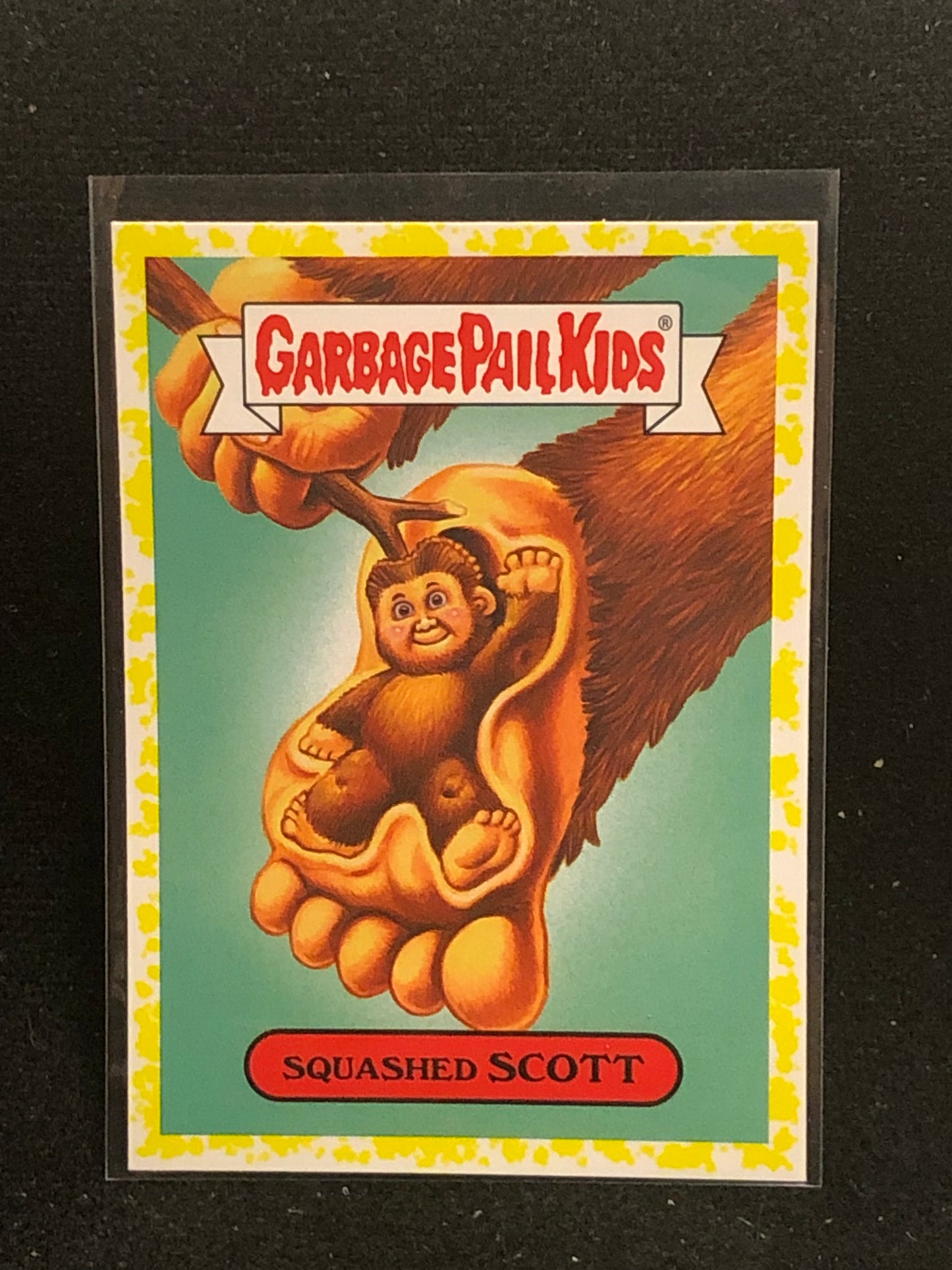 Garbage Pail Kids Oh The Horror-Ible U-PICK Yellow Parallel Singles