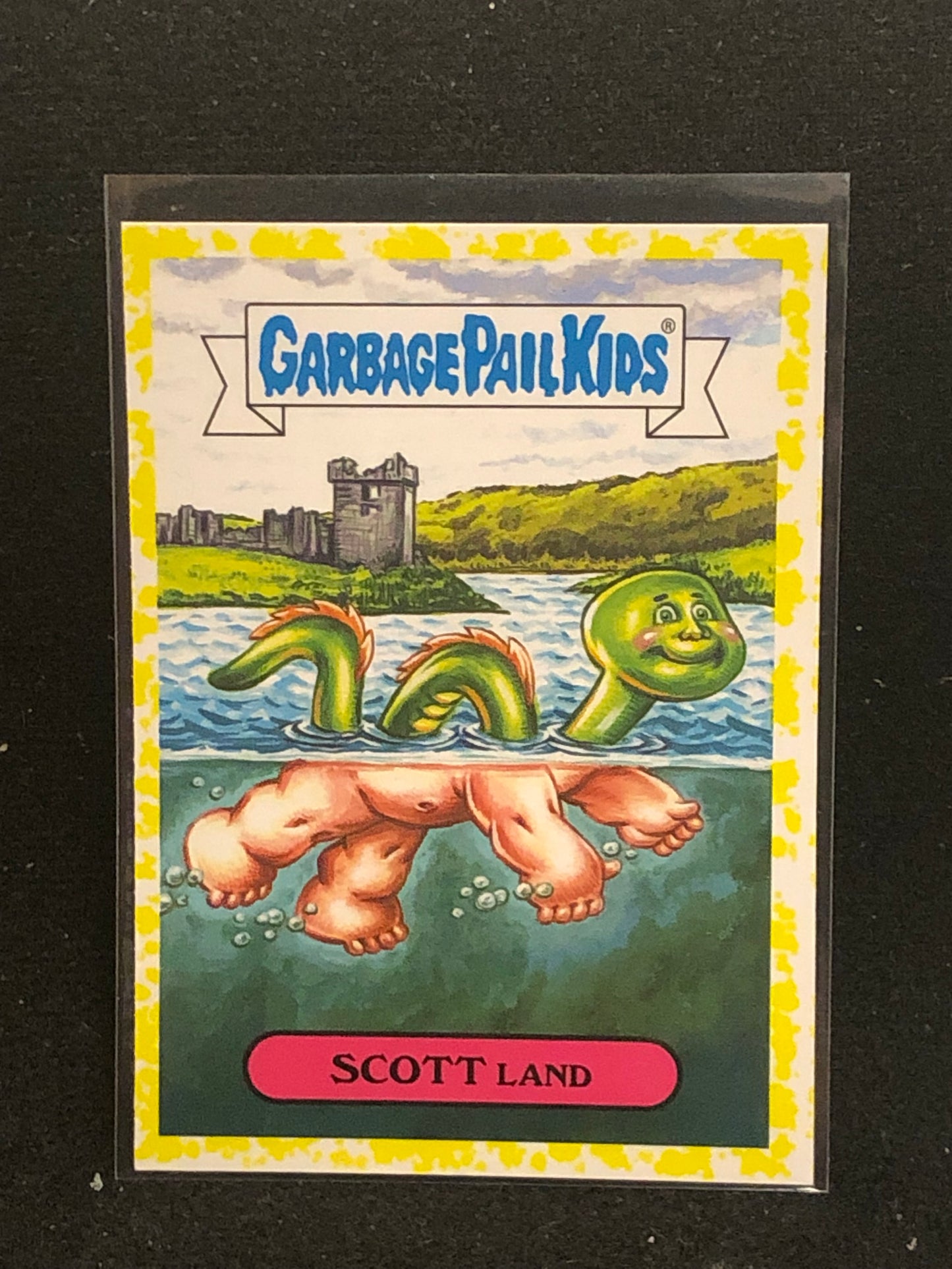 Garbage Pail Kids Oh The Horror-Ible U-PICK Yellow Parallel Singles