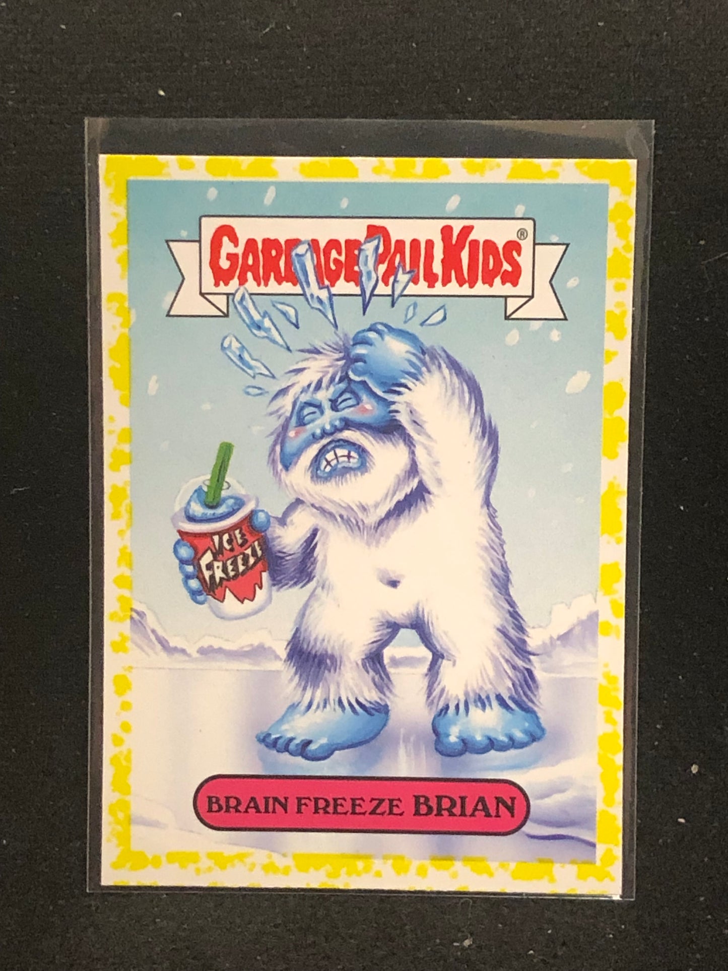 Garbage Pail Kids Oh The Horror-Ible U-PICK Yellow Parallel Singles