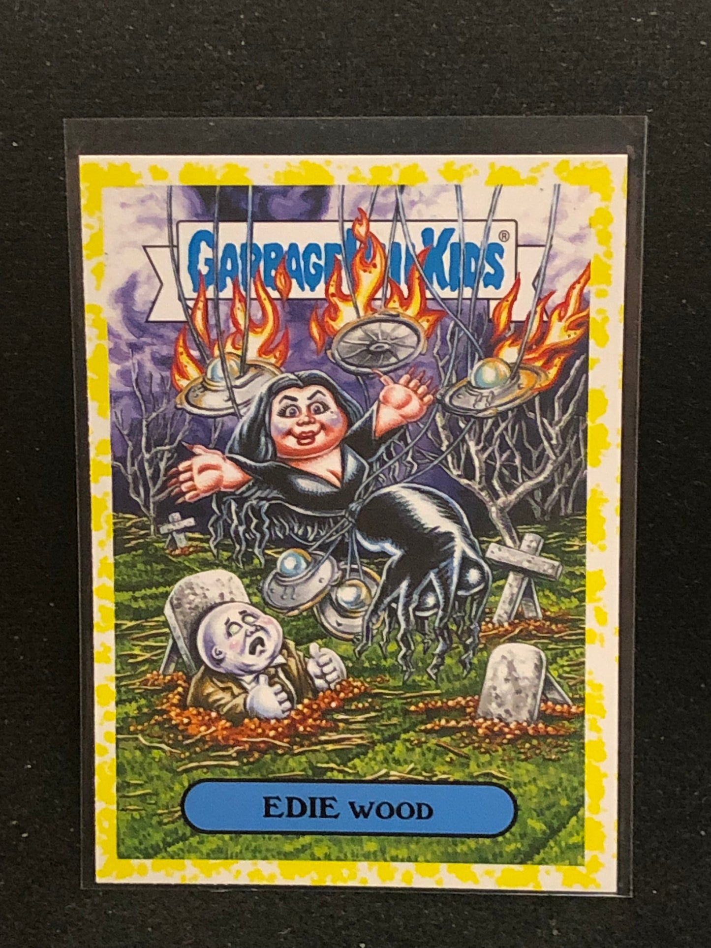 Garbage Pail Kids Oh The Horror-Ible U-PICK Yellow Parallel Singles