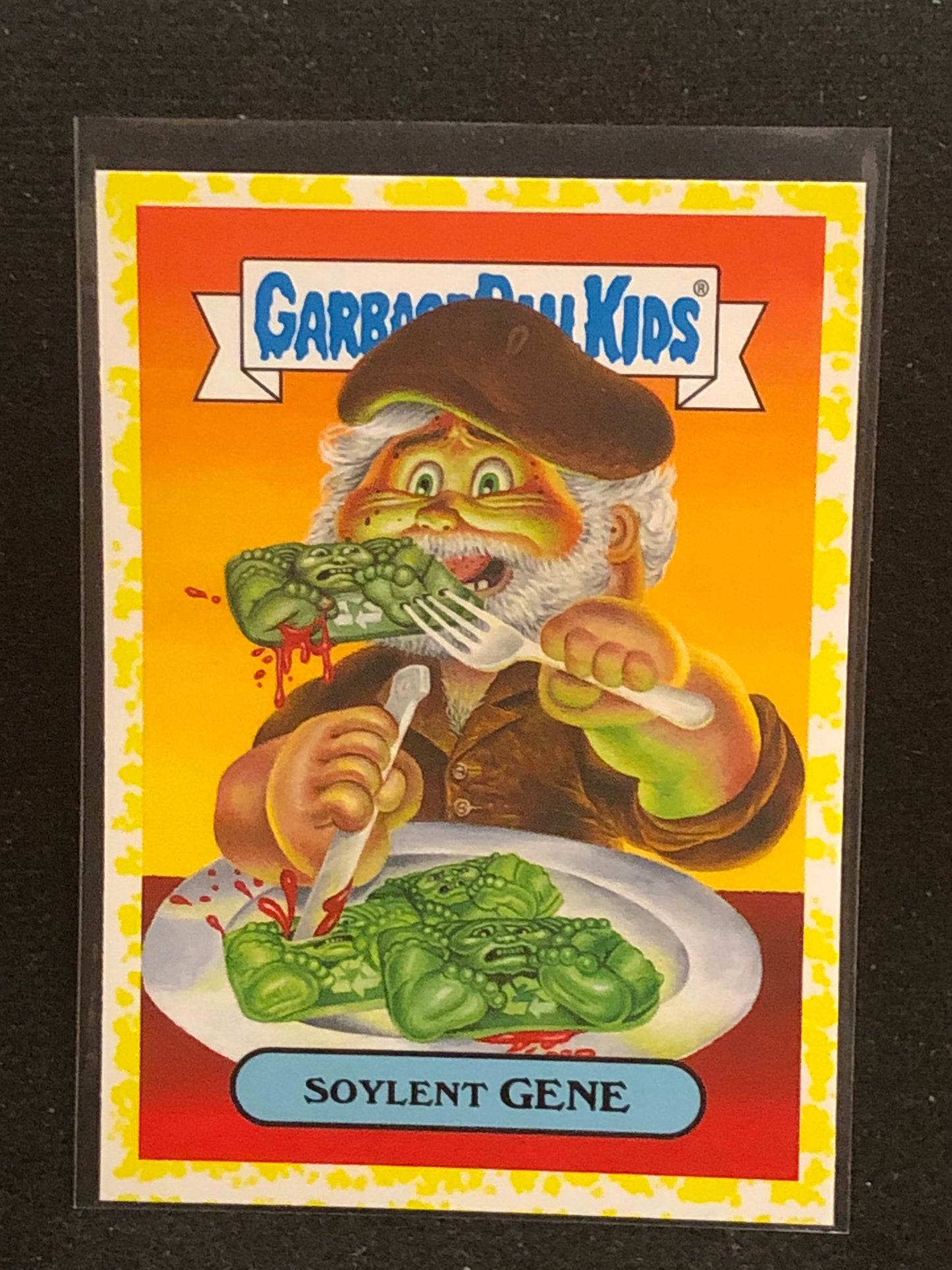 Garbage Pail Kids Oh The Horror-Ible U-PICK Yellow Parallel Singles