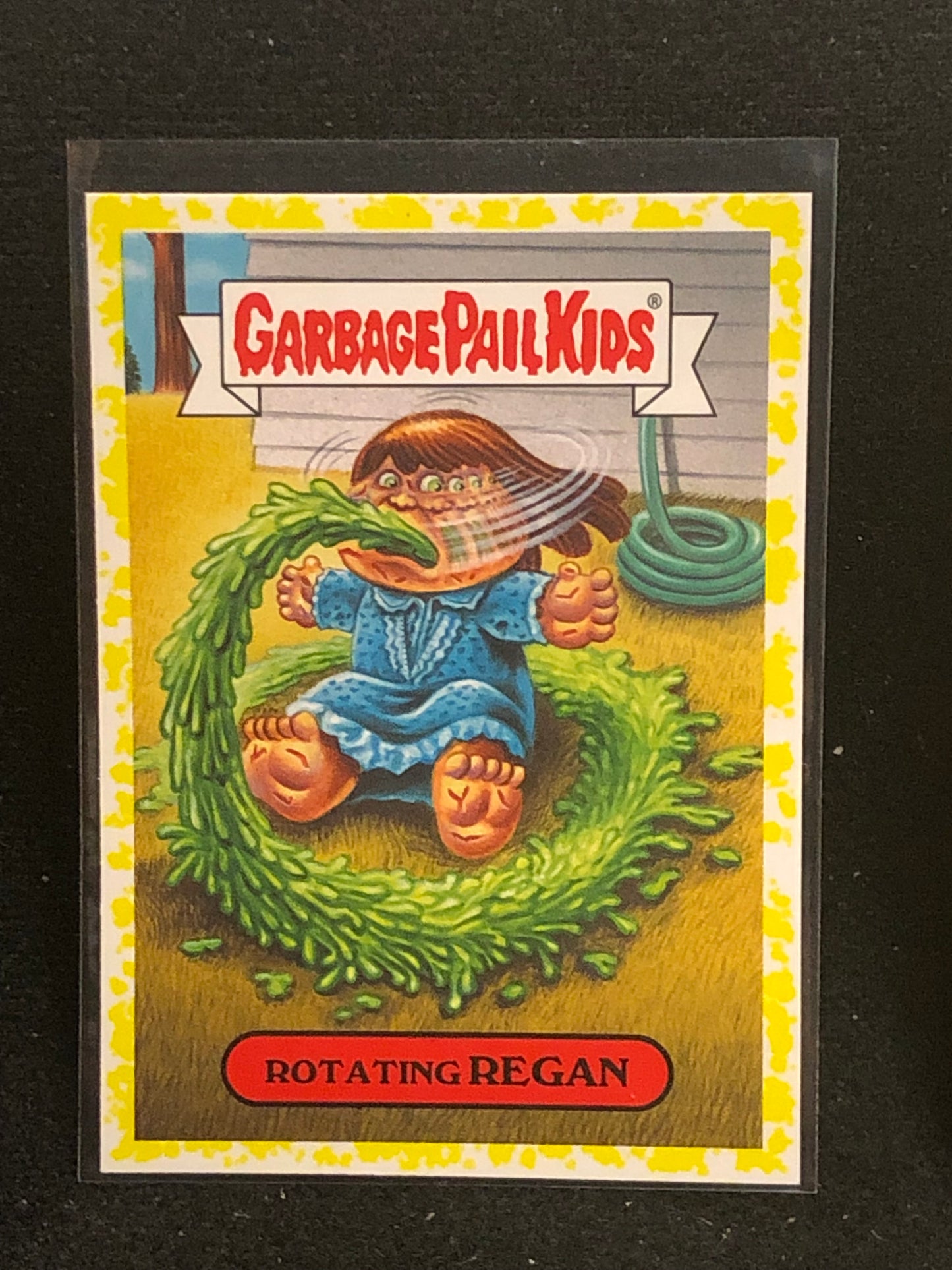 Garbage Pail Kids Oh The Horror-Ible U-PICK Yellow Parallel Singles