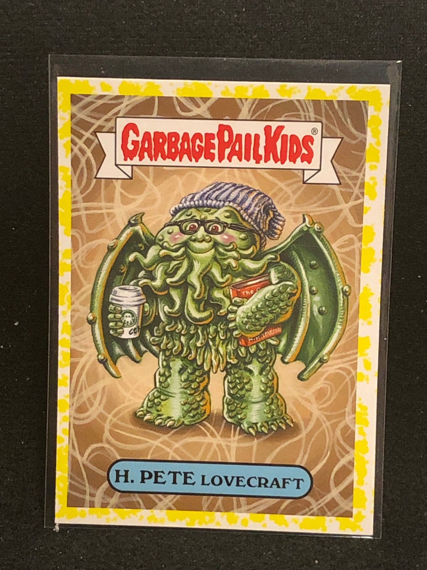 Garbage Pail Kids Oh The Horror-Ible U-PICK Yellow Parallel Singles